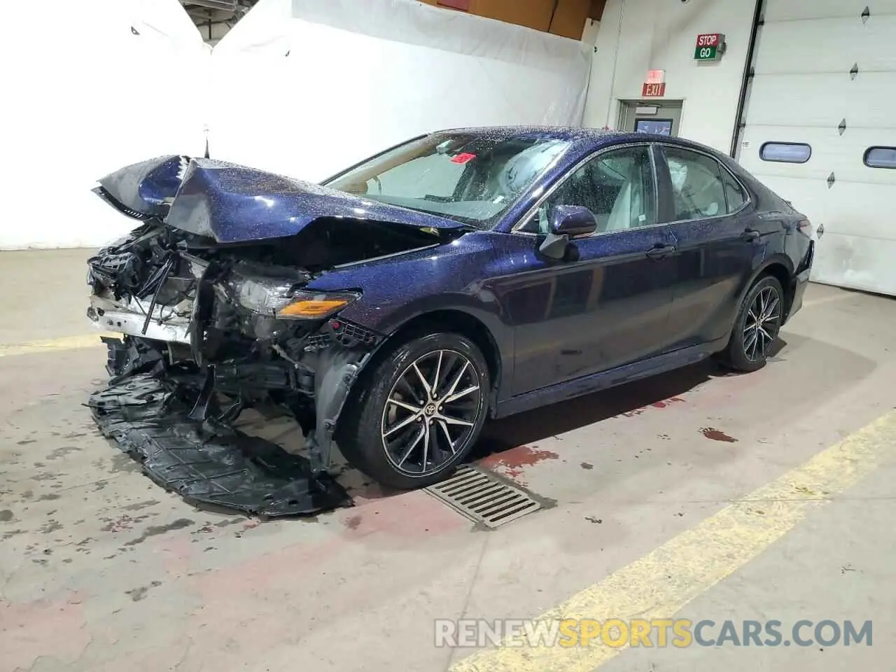 1 fotografías del automóvil dañado 4T1G11AK4NU694706 TOYOTA CAMRY 2022