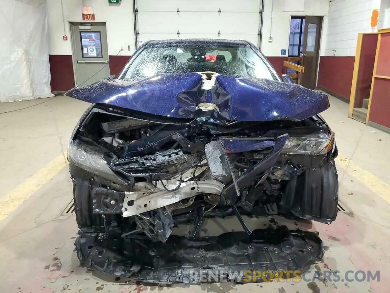 5 fotografías del automóvil dañado 4T1G11AK4NU694706 TOYOTA CAMRY 2022