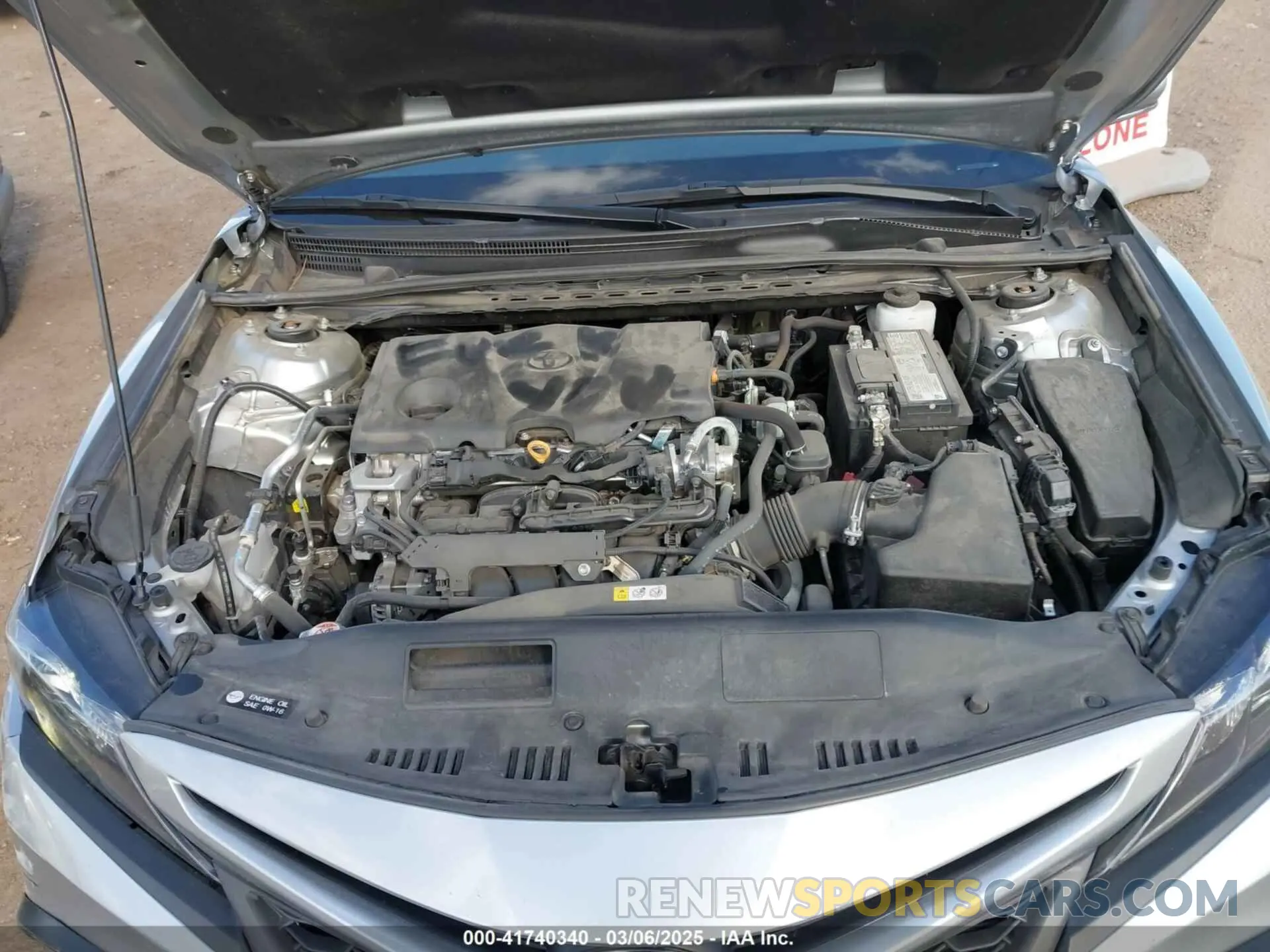 10 fotografías del automóvil dañado 4T1G11AK4NU708037 TOYOTA CAMRY 2022