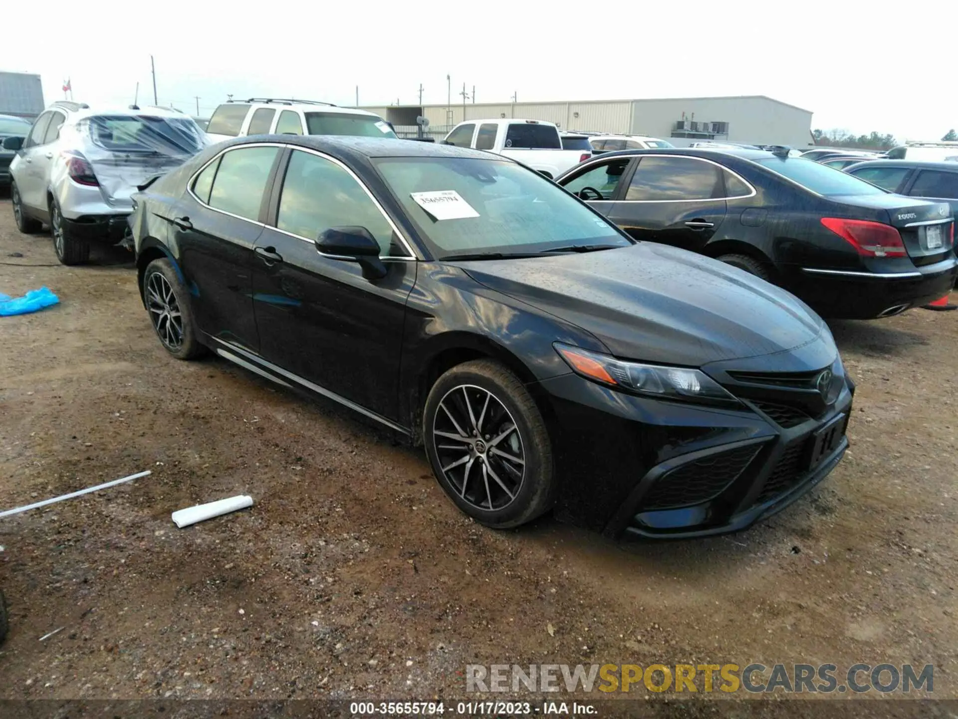 1 fotografías del automóvil dañado 4T1G11AK4NU713562 TOYOTA CAMRY 2022