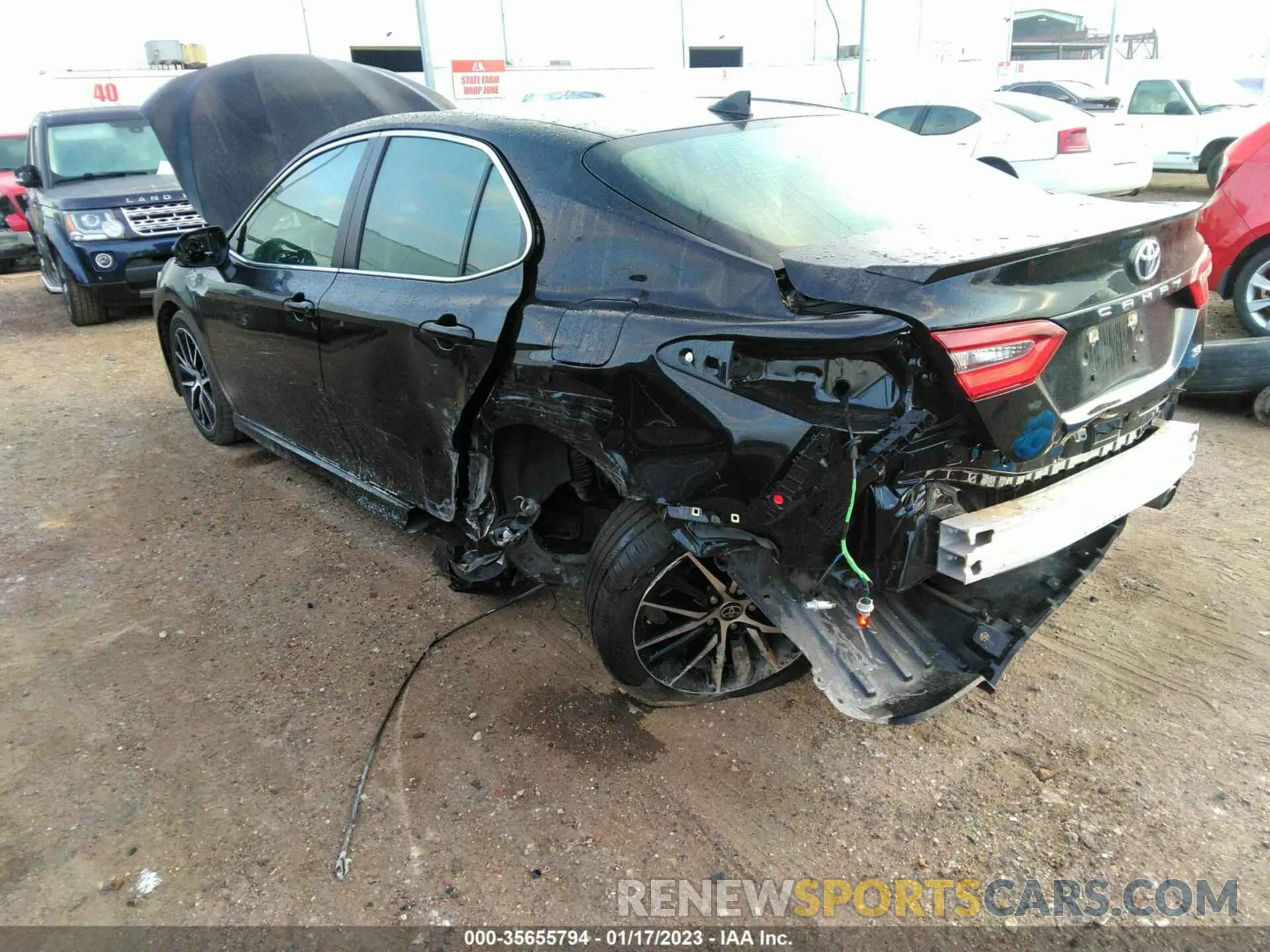 6 fotografías del automóvil dañado 4T1G11AK4NU713562 TOYOTA CAMRY 2022