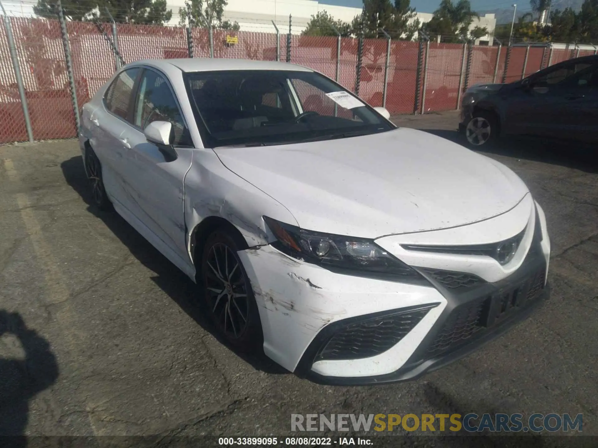 1 fotografías del automóvil dañado 4T1G11AK5NU009547 TOYOTA CAMRY 2022