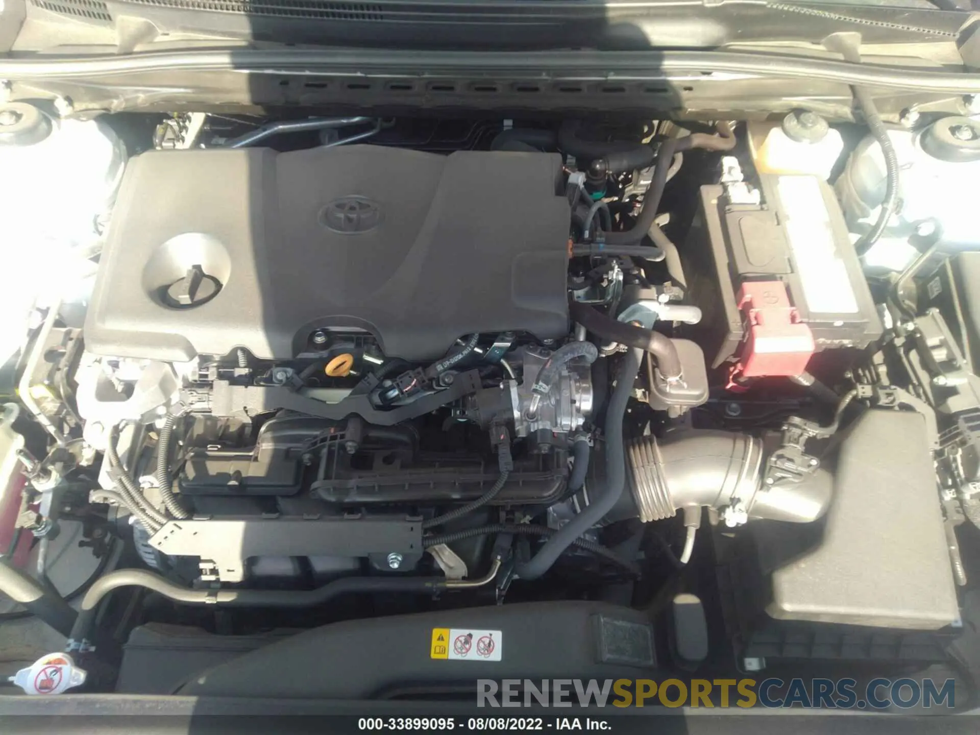 10 fotografías del automóvil dañado 4T1G11AK5NU009547 TOYOTA CAMRY 2022