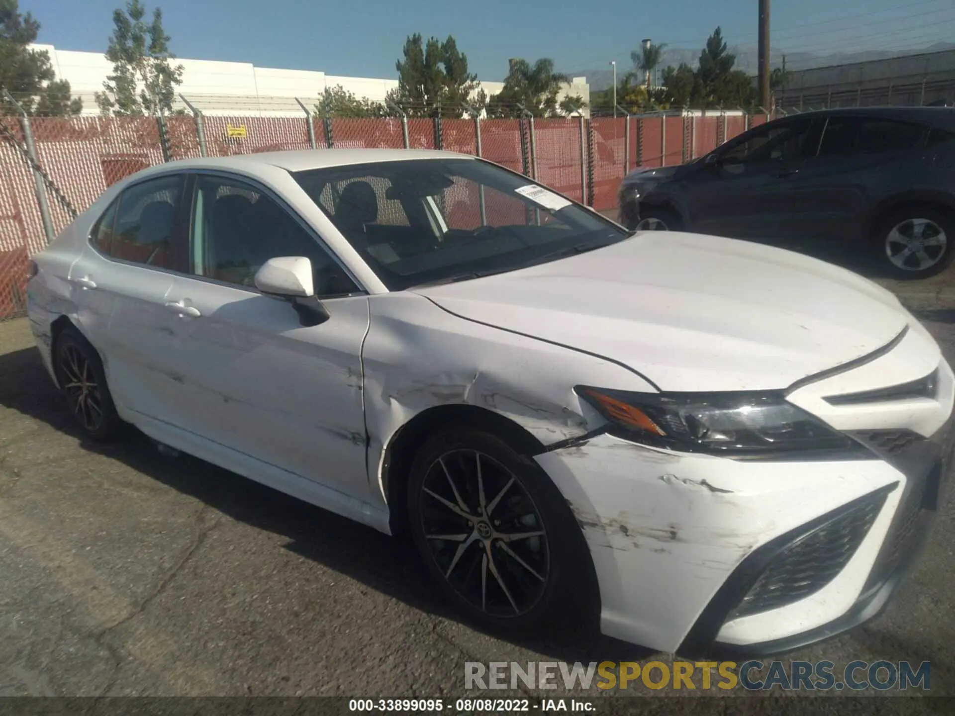 6 fotografías del automóvil dañado 4T1G11AK5NU009547 TOYOTA CAMRY 2022