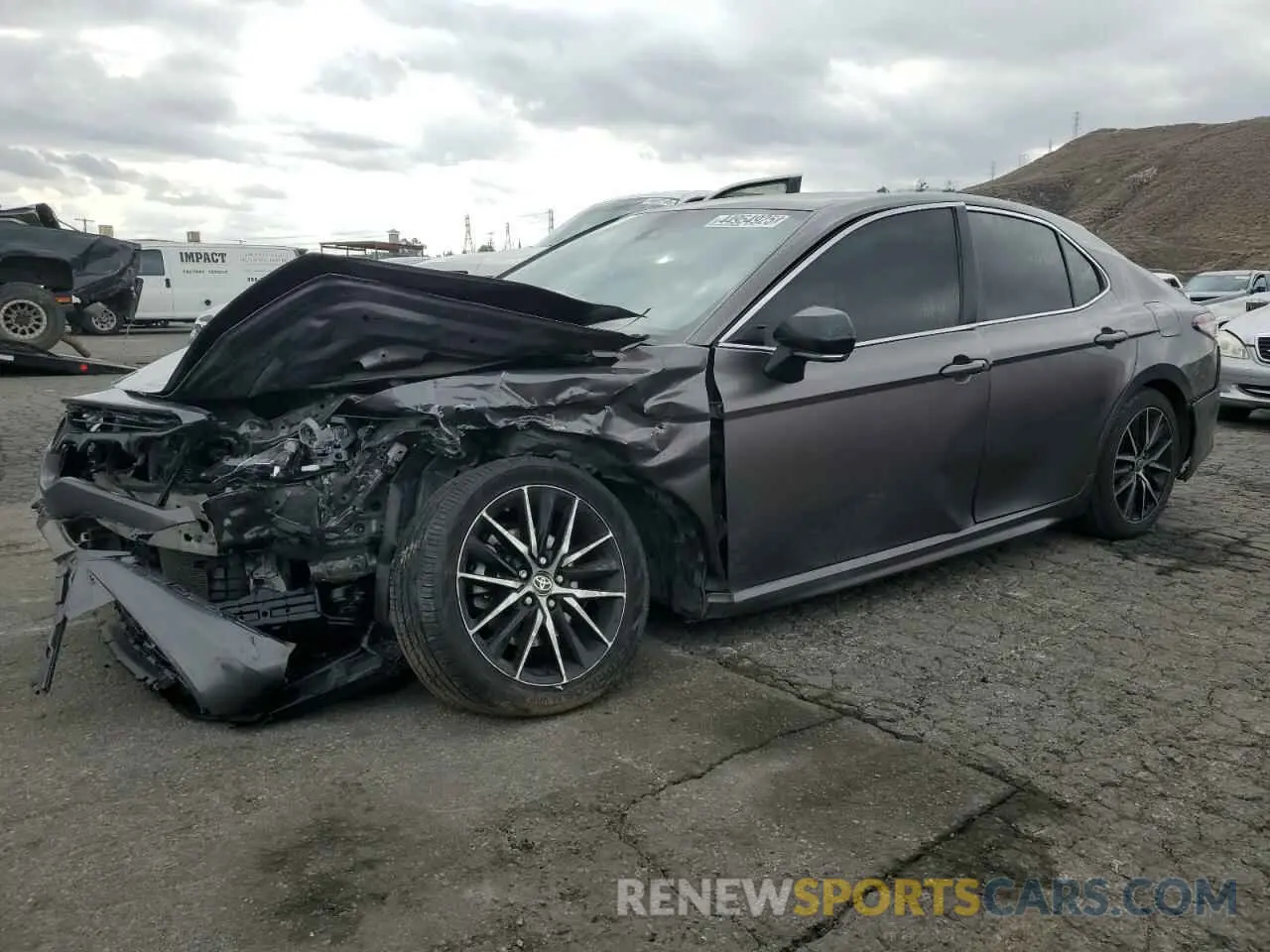1 fotografías del automóvil dañado 4T1G11AK5NU017504 TOYOTA CAMRY 2022