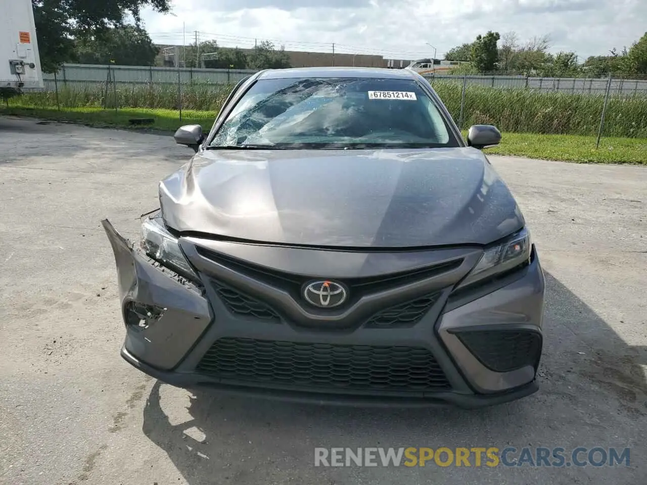 5 fotografías del automóvil dañado 4T1G11AK5NU037378 TOYOTA CAMRY 2022
