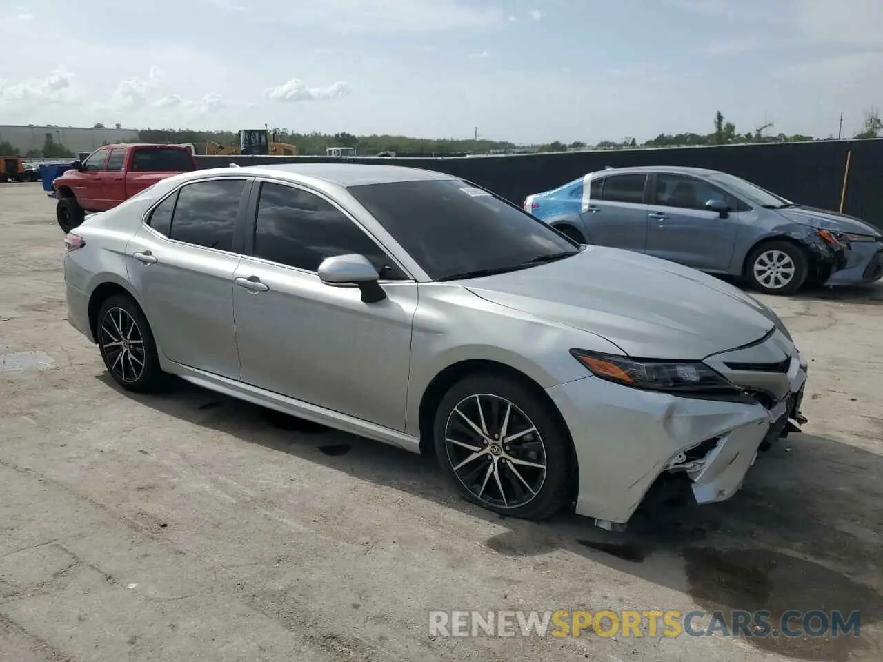 4 fotografías del automóvil dañado 4T1G11AK5NU049661 TOYOTA CAMRY 2022