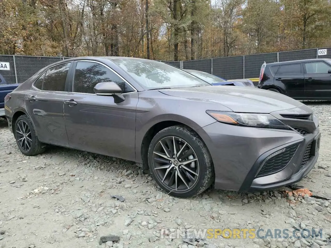 4 fotografías del automóvil dañado 4T1G11AK5NU059428 TOYOTA CAMRY 2022