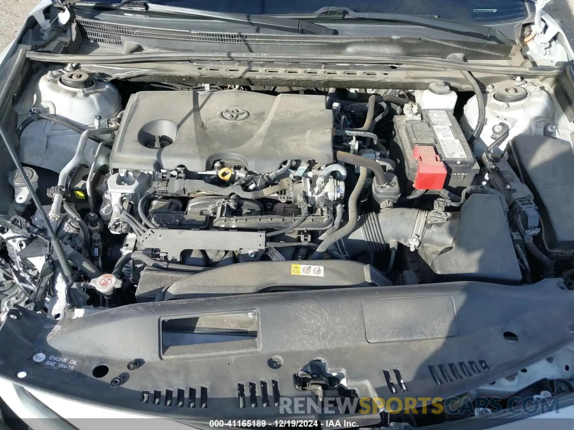 10 fotografías del automóvil dañado 4T1G11AK5NU061051 TOYOTA CAMRY 2022