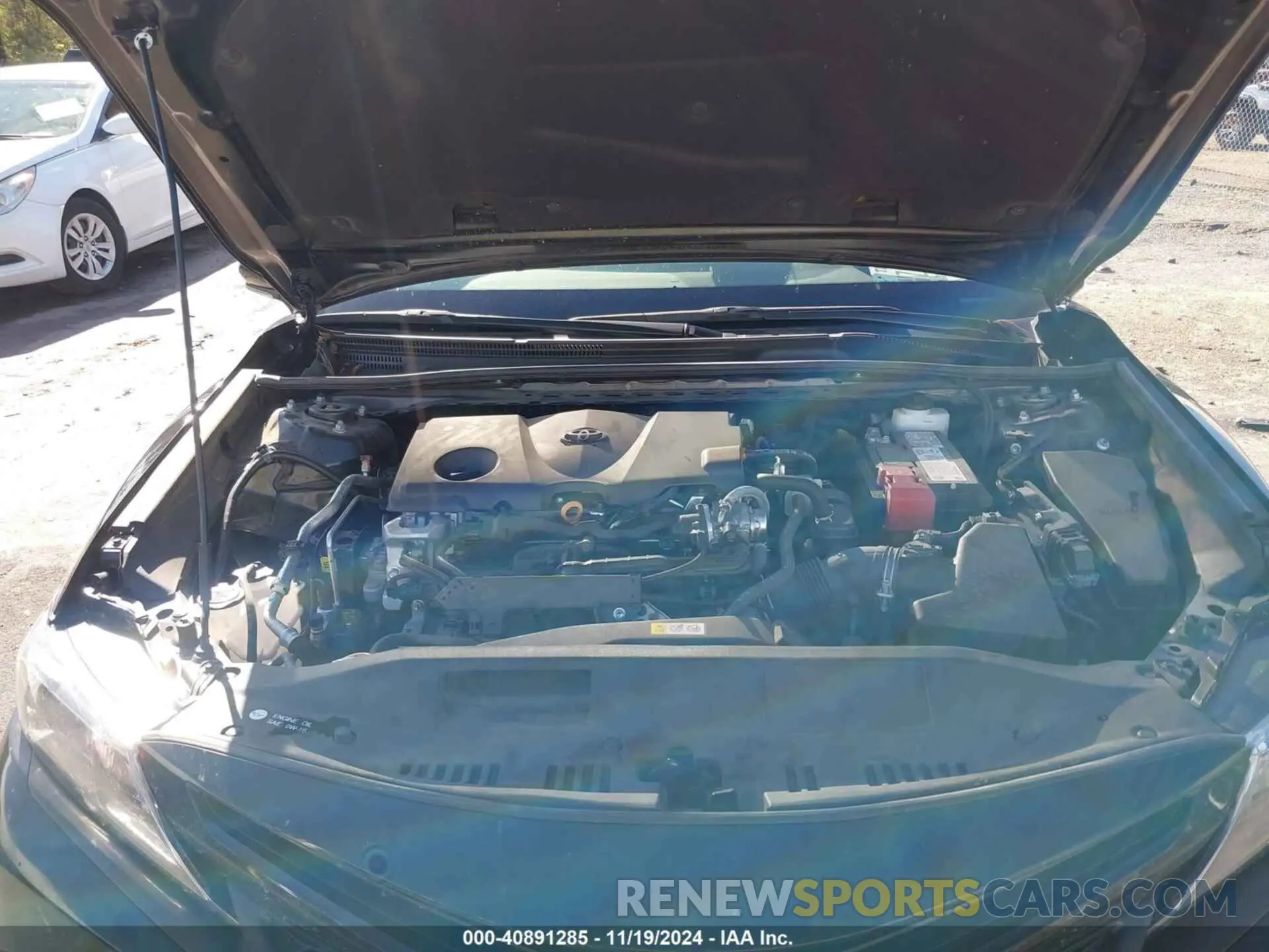 10 fotografías del automóvil dañado 4T1G11AK5NU076374 TOYOTA CAMRY 2022