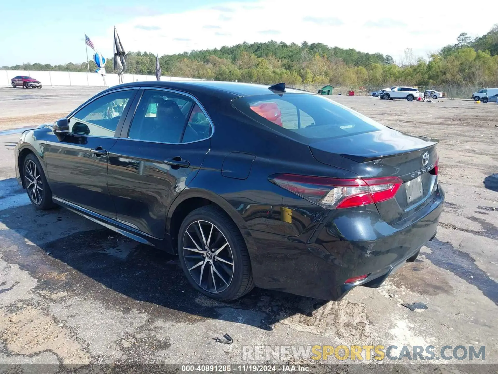 3 fotografías del automóvil dañado 4T1G11AK5NU076374 TOYOTA CAMRY 2022