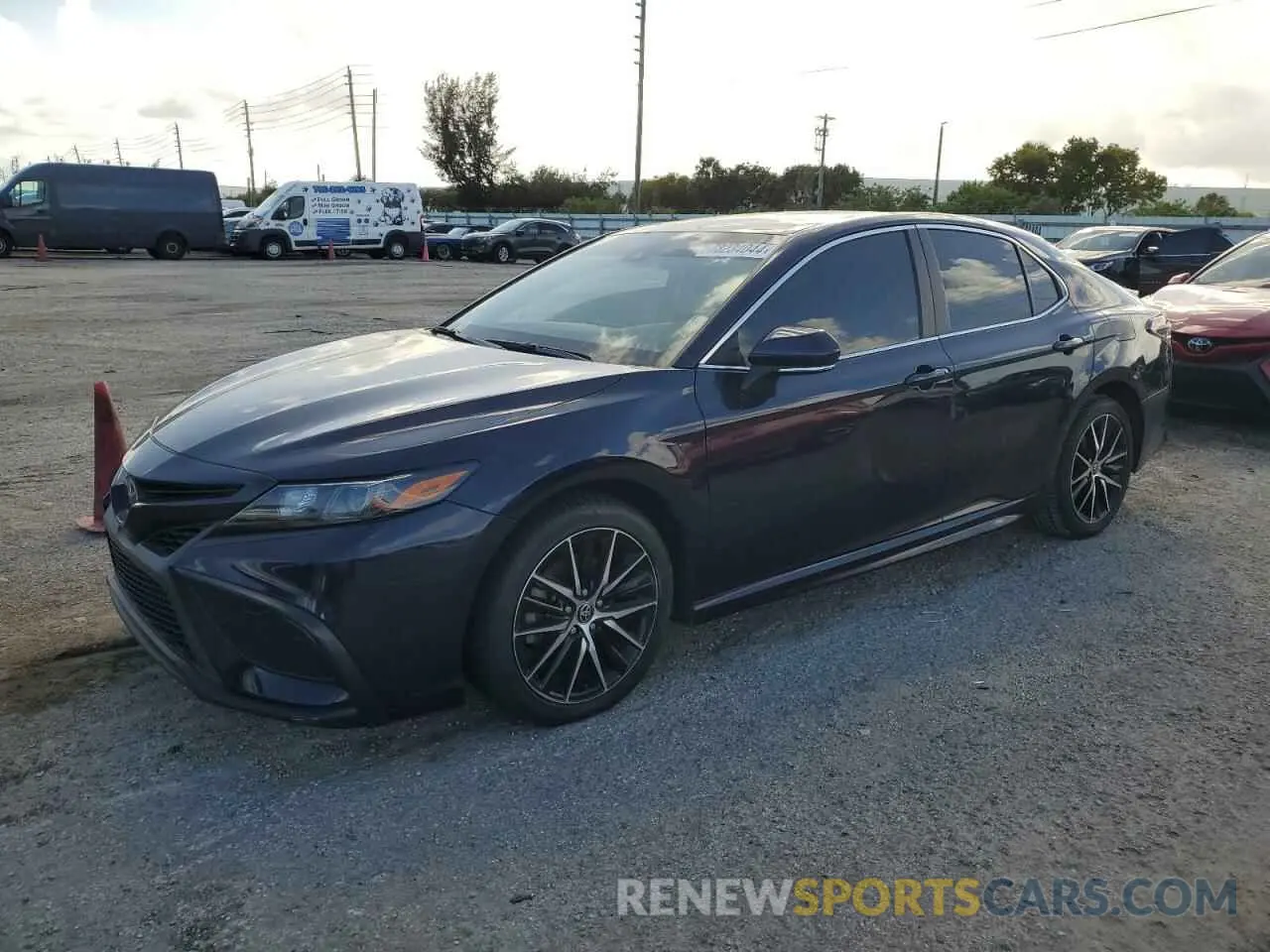 1 fotografías del automóvil dañado 4T1G11AK5NU629900 TOYOTA CAMRY 2022