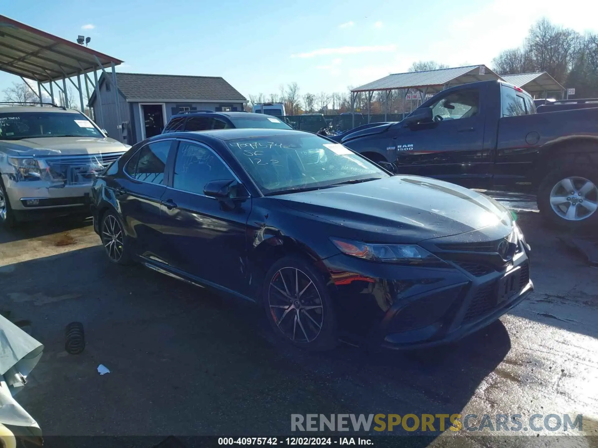 1 fotografías del automóvil dañado 4T1G11AK5NU657521 TOYOTA CAMRY 2022
