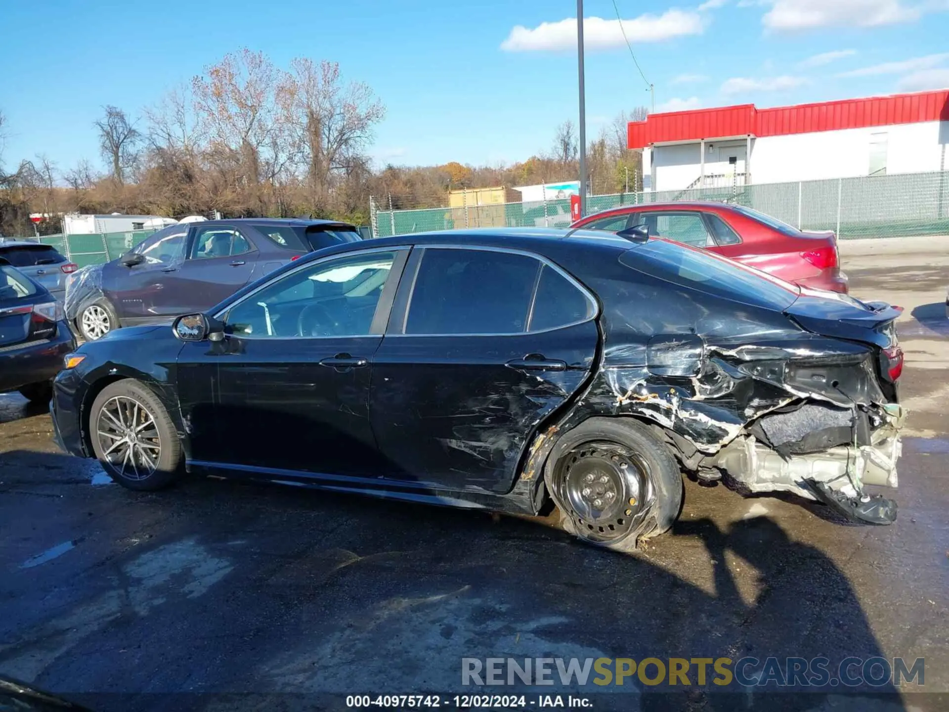 14 fotografías del automóvil dañado 4T1G11AK5NU657521 TOYOTA CAMRY 2022