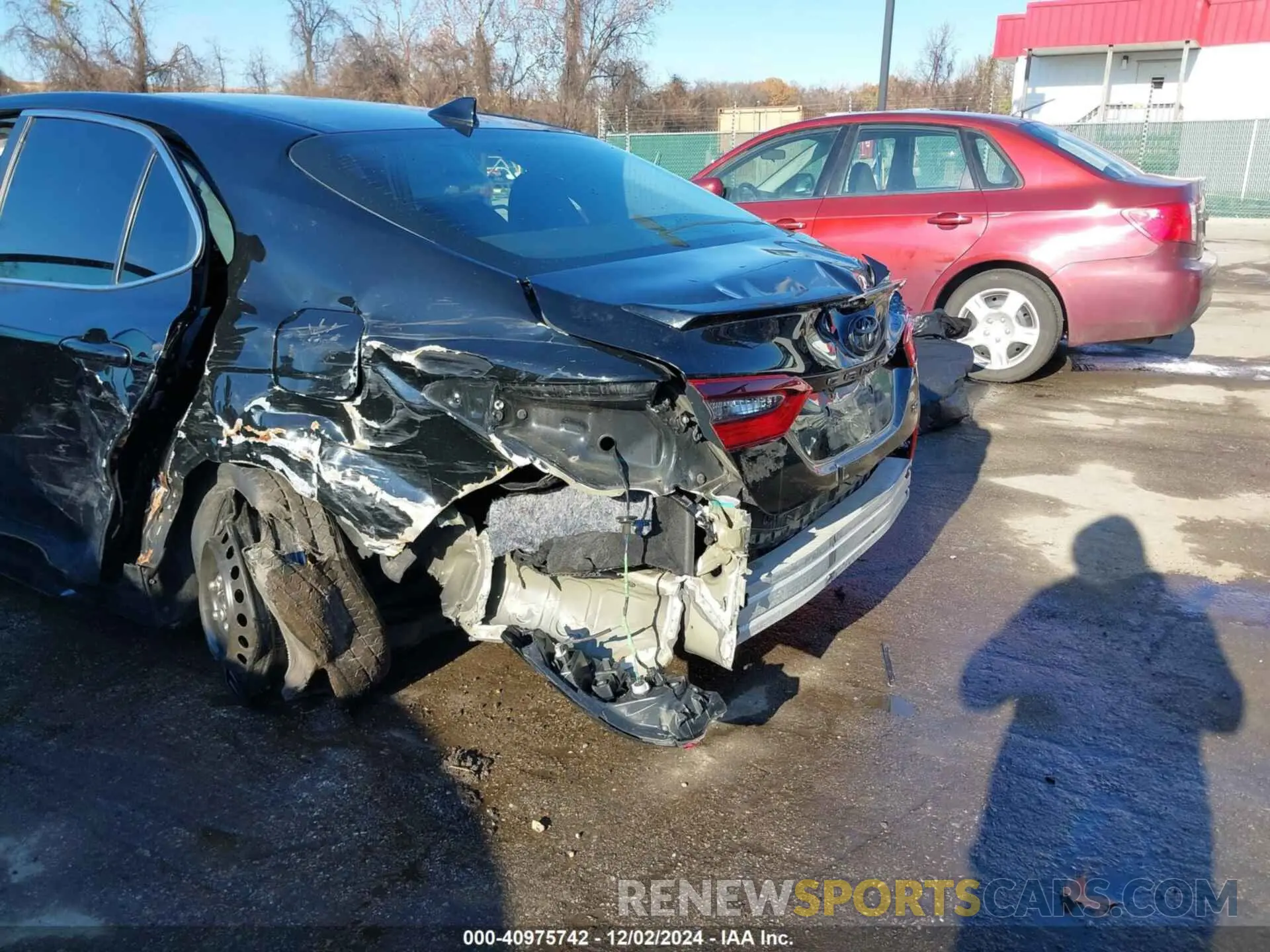 6 fotografías del automóvil dañado 4T1G11AK5NU657521 TOYOTA CAMRY 2022