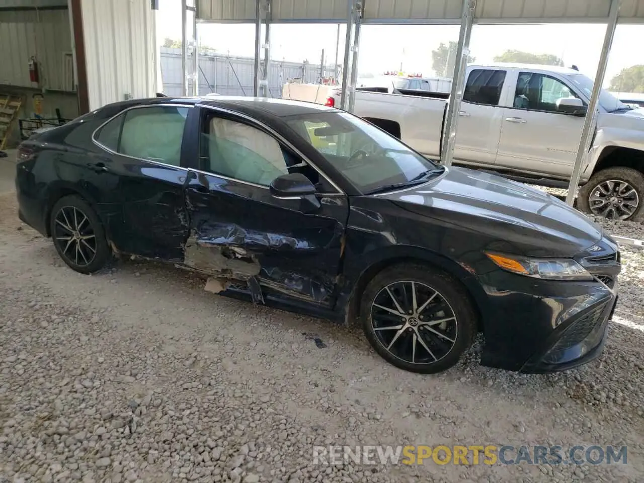4 fotografías del automóvil dañado 4T1G11AK5NU660385 TOYOTA CAMRY 2022