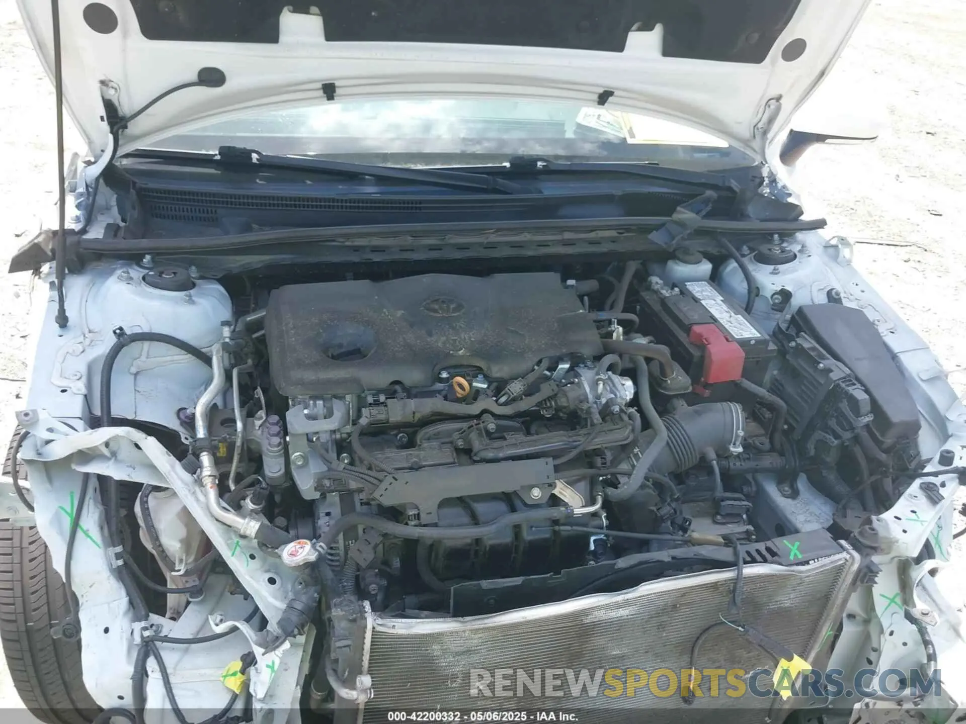 10 fotografías del automóvil dañado 4T1G11AK5NU683598 TOYOTA CAMRY 2022