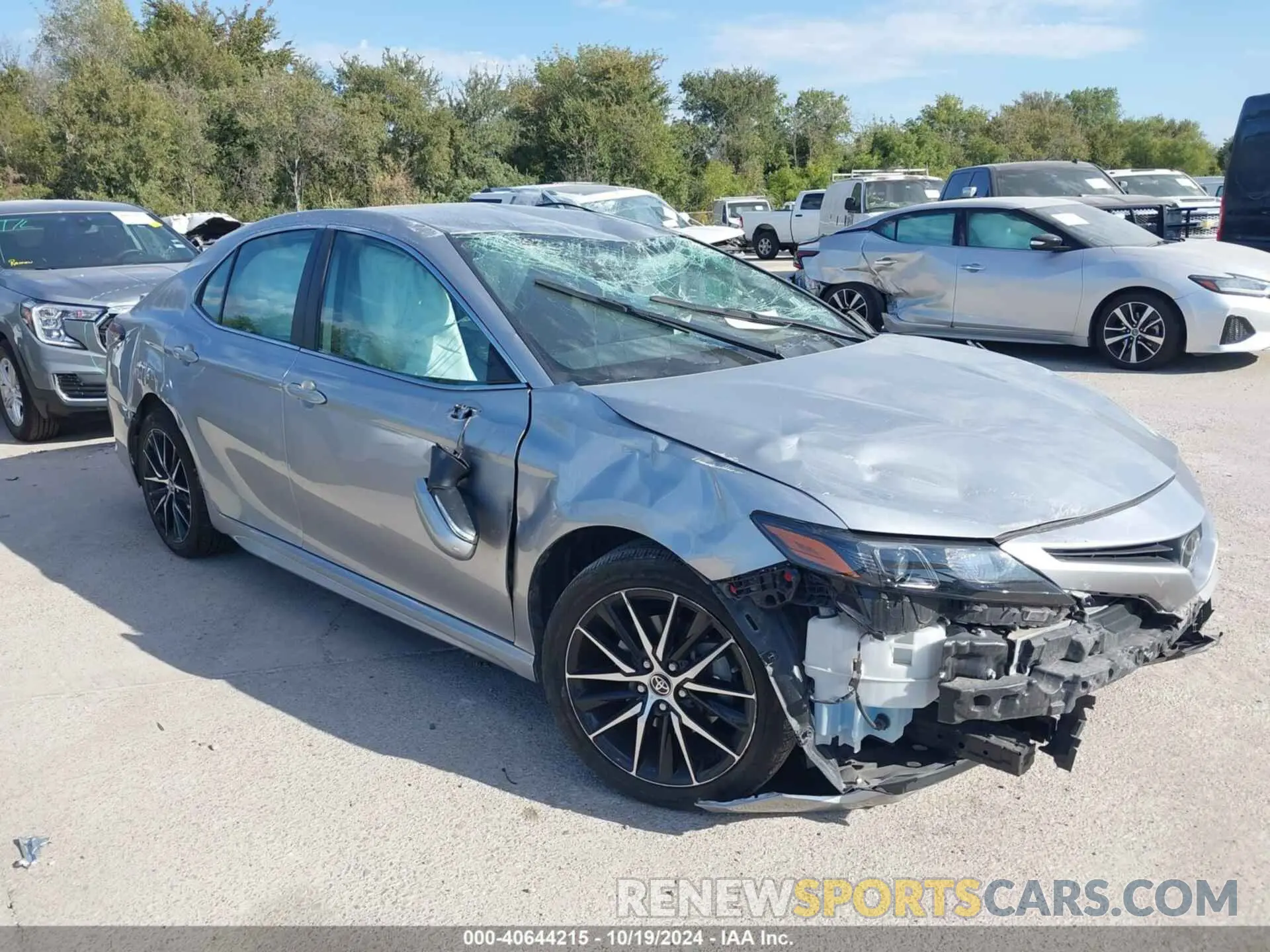 1 fotografías del automóvil dañado 4T1G11AK5NU708600 TOYOTA CAMRY 2022
