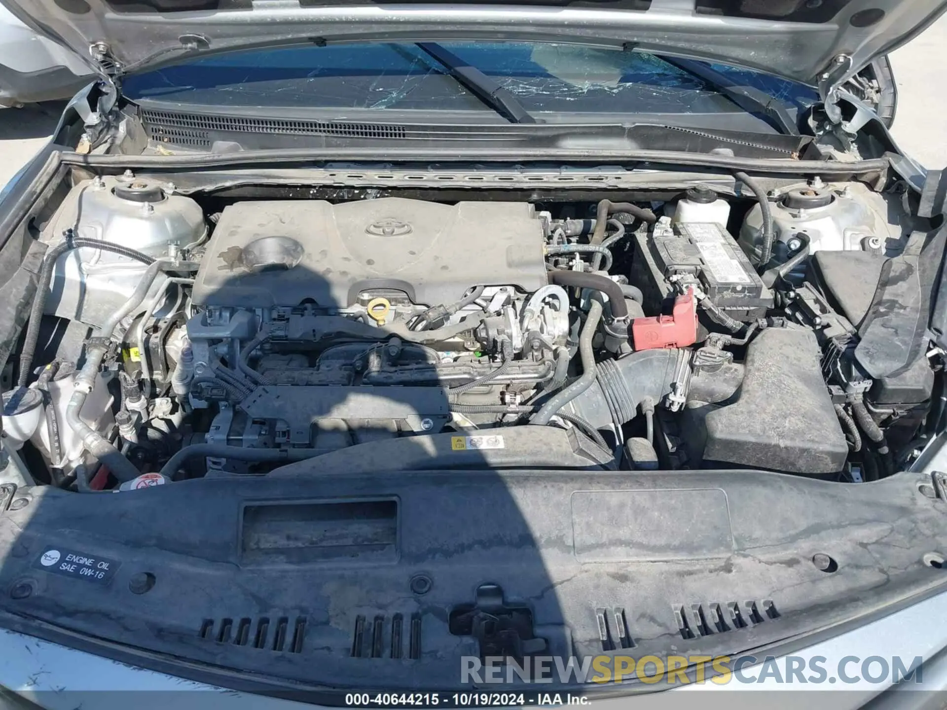10 fotografías del automóvil dañado 4T1G11AK5NU708600 TOYOTA CAMRY 2022