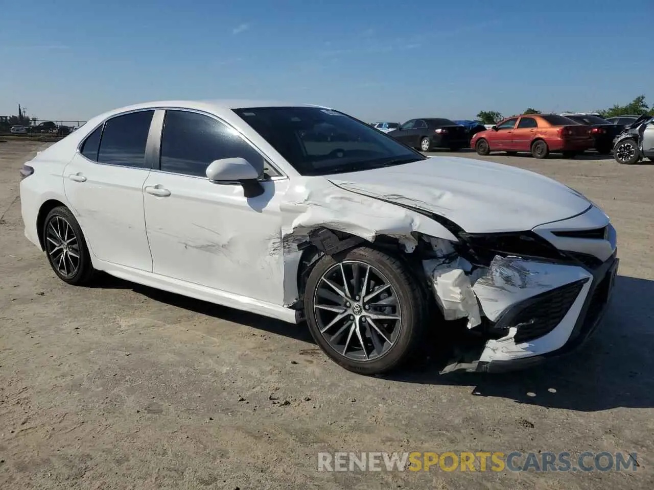 4 fotografías del automóvil dañado 4T1G11AK5NU714588 TOYOTA CAMRY 2022