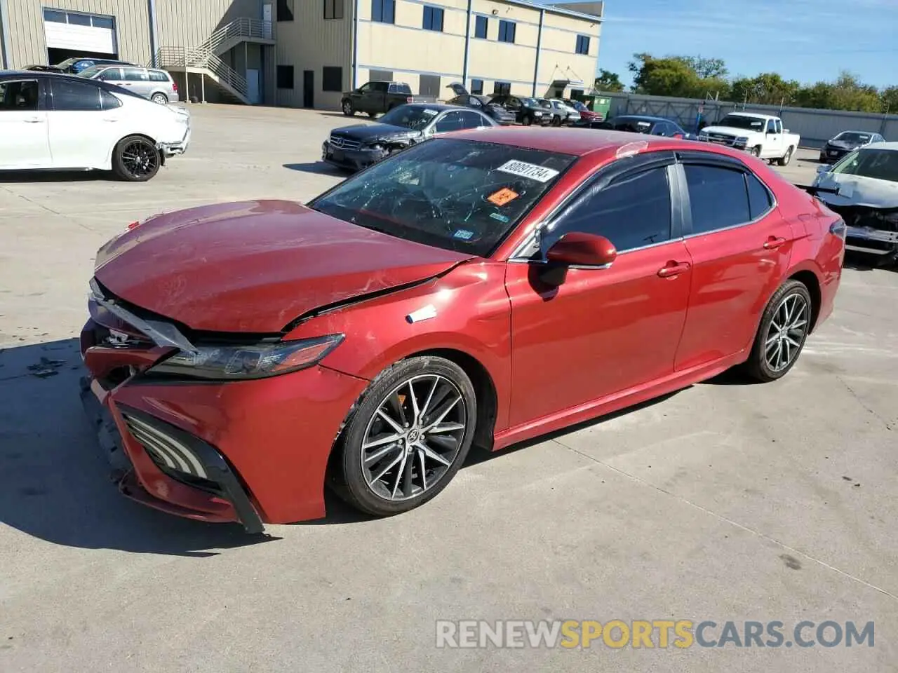 1 fotografías del automóvil dañado 4T1G11AK6NU016927 TOYOTA CAMRY 2022