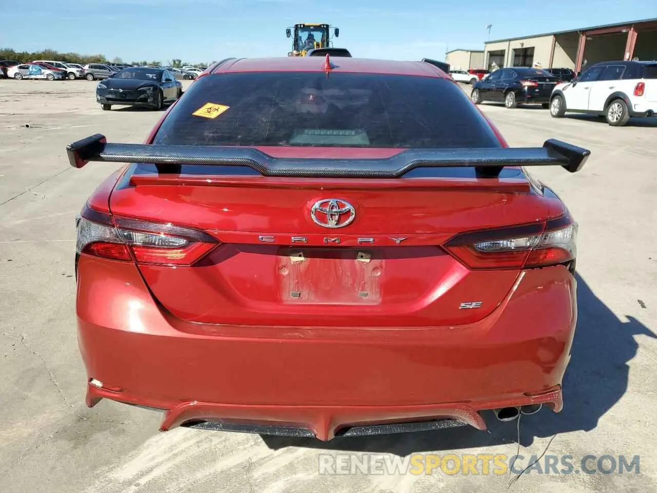 6 fotografías del automóvil dañado 4T1G11AK6NU016927 TOYOTA CAMRY 2022