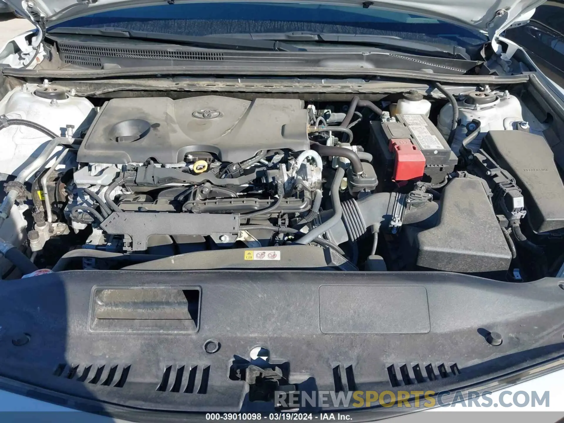 10 fotografías del automóvil dañado 4T1G11AK6NU027281 TOYOTA CAMRY 2022