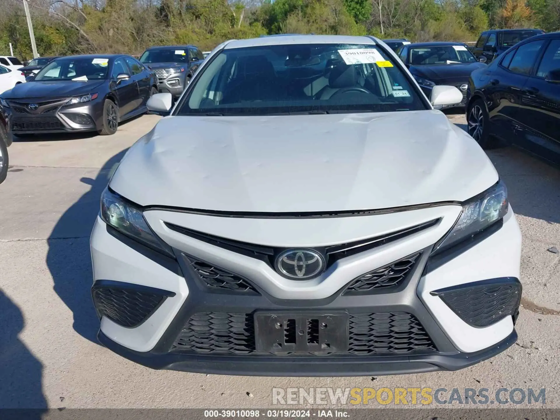 12 fotografías del automóvil dañado 4T1G11AK6NU027281 TOYOTA CAMRY 2022