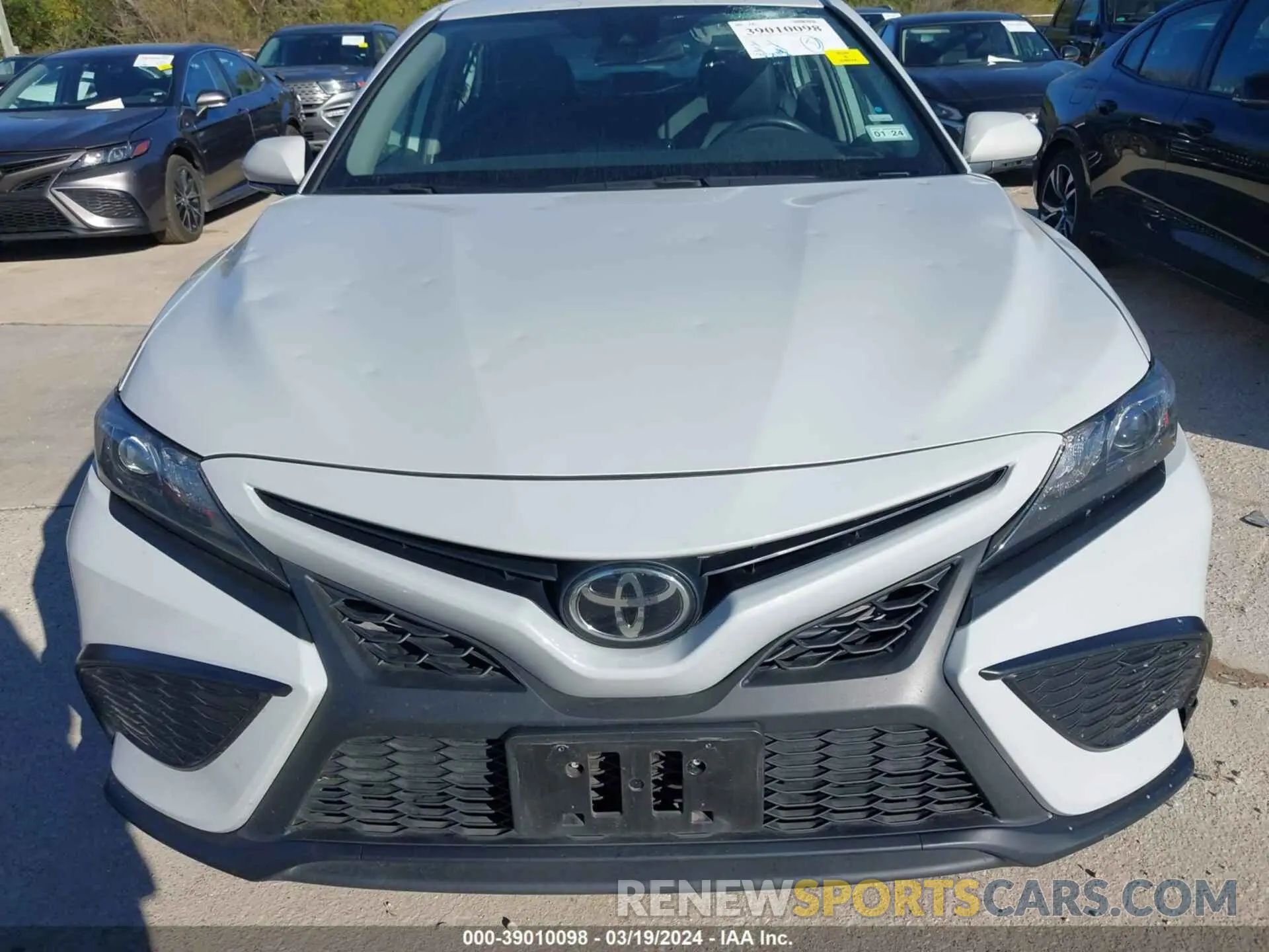 6 fotografías del automóvil dañado 4T1G11AK6NU027281 TOYOTA CAMRY 2022