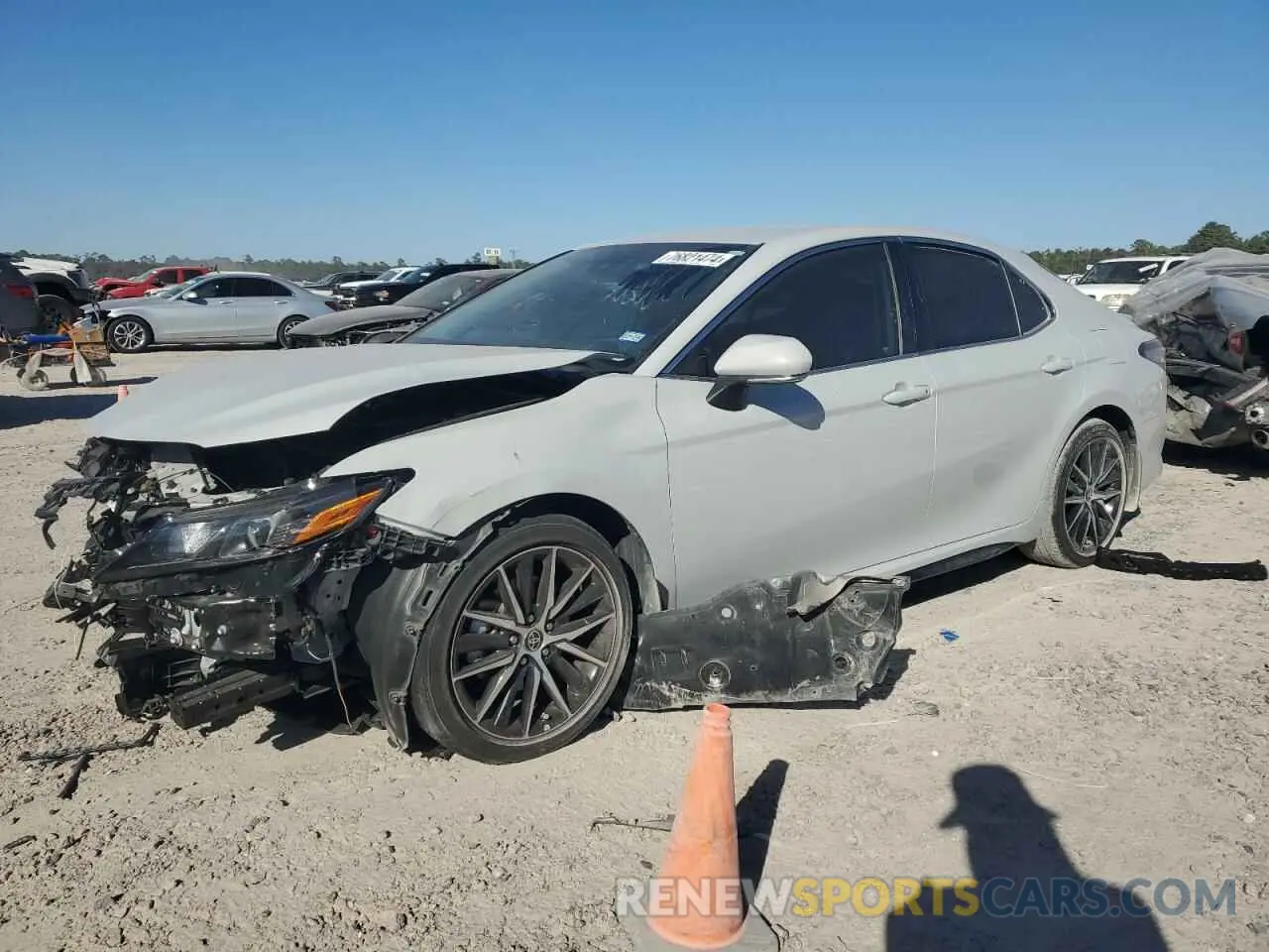 1 fotografías del automóvil dañado 4T1G11AK6NU028799 TOYOTA CAMRY 2022