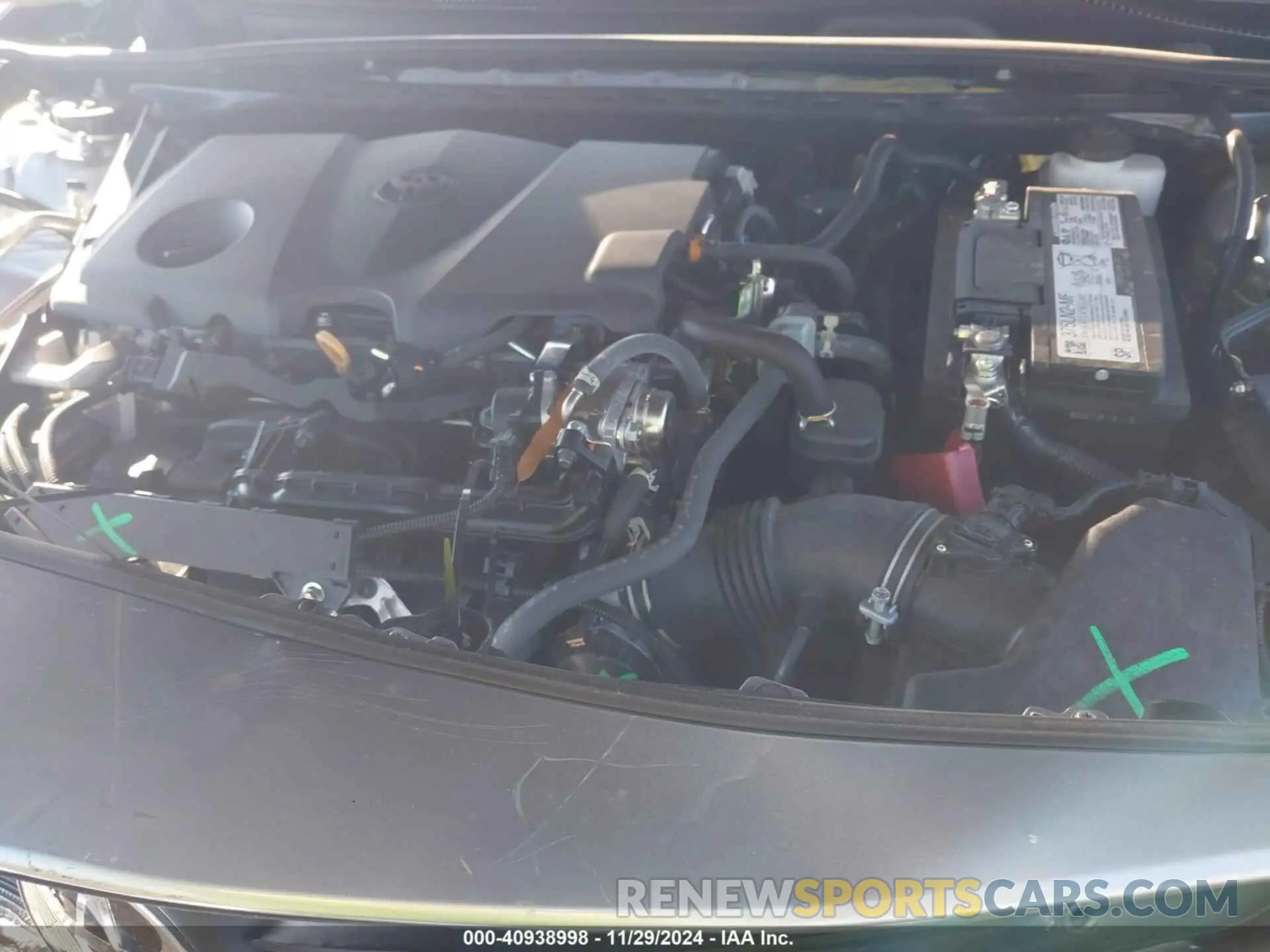 10 fotografías del automóvil dañado 4T1G11AK6NU040838 TOYOTA CAMRY 2022