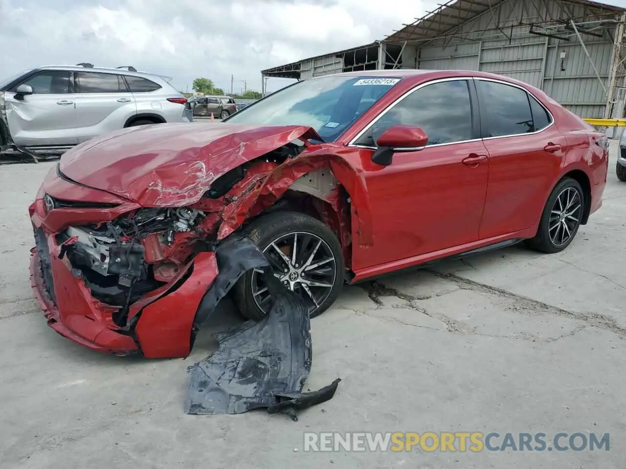 1 fotografías del automóvil dañado 4T1G11AK6NU043142 TOYOTA CAMRY 2022