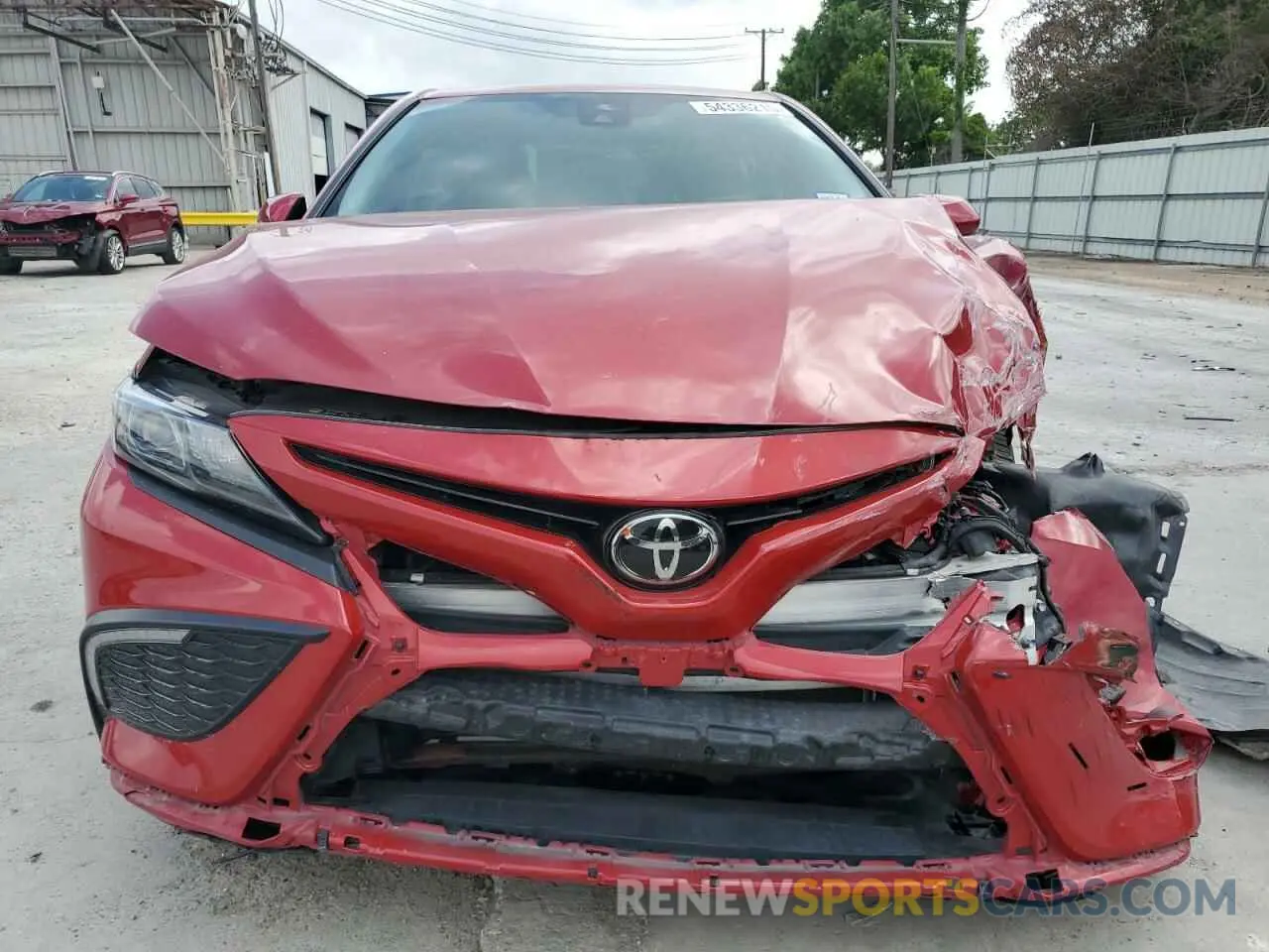 5 fotografías del automóvil dañado 4T1G11AK6NU043142 TOYOTA CAMRY 2022