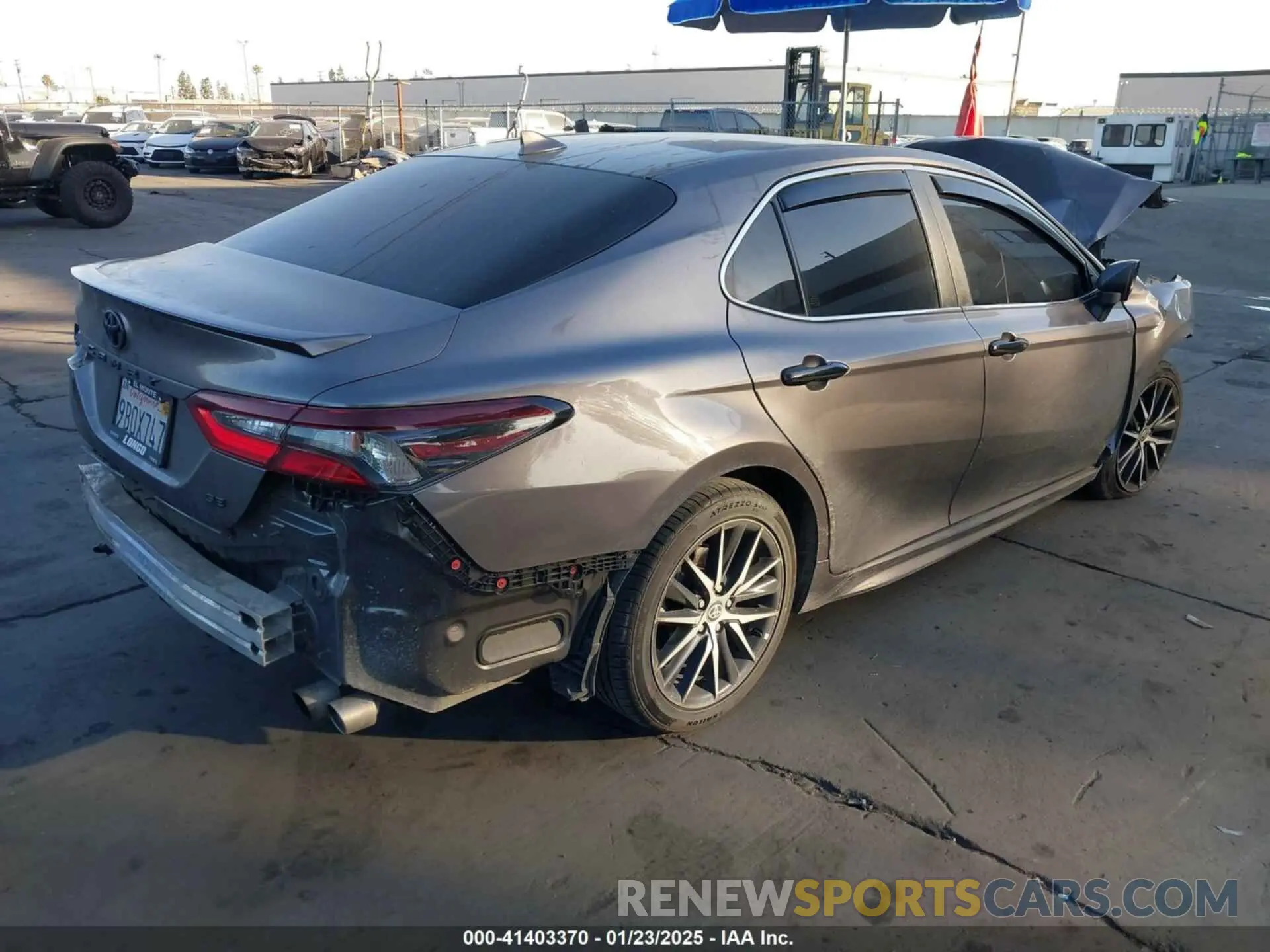 4 fotografías del automóvil dañado 4T1G11AK6NU055923 TOYOTA CAMRY 2022
