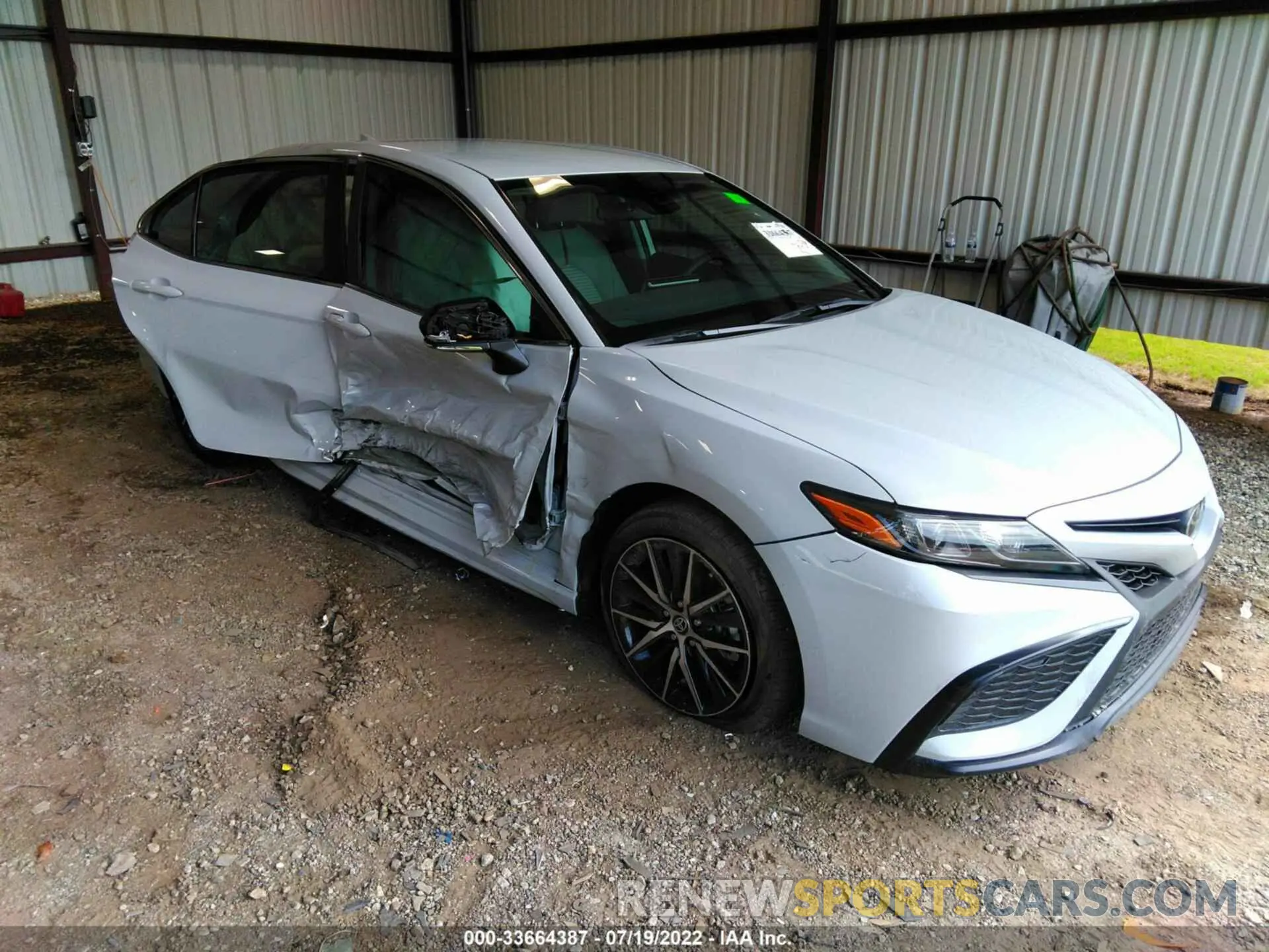 1 fotografías del automóvil dañado 4T1G11AK6NU061494 TOYOTA CAMRY 2022