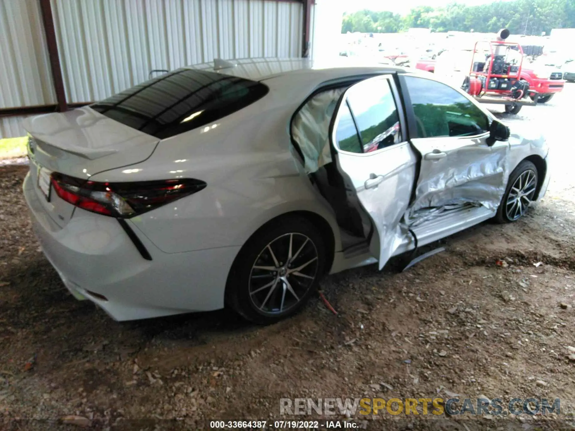 4 fotografías del automóvil dañado 4T1G11AK6NU061494 TOYOTA CAMRY 2022