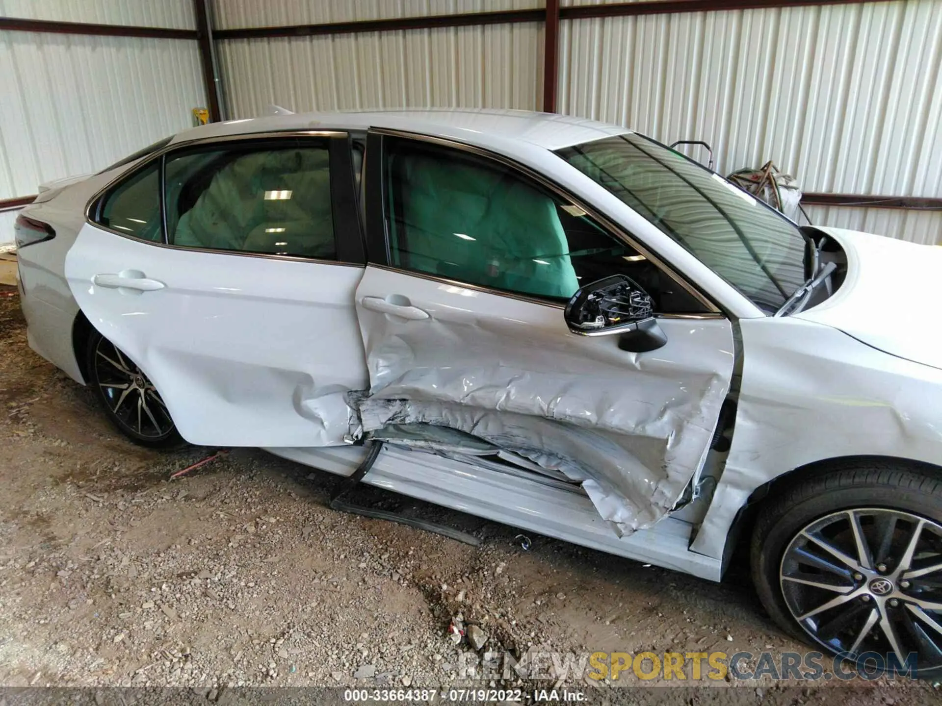 6 fotografías del automóvil dañado 4T1G11AK6NU061494 TOYOTA CAMRY 2022