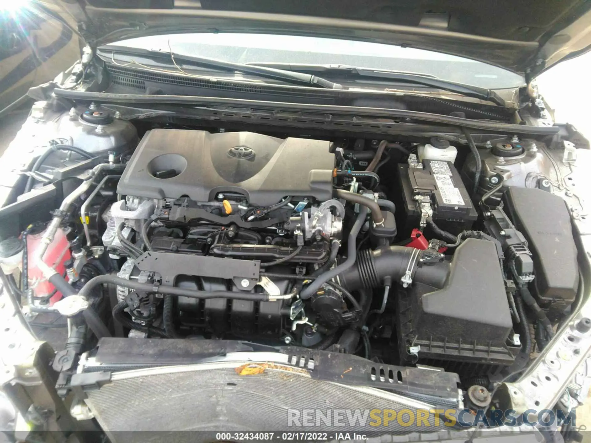 10 fotografías del automóvil dañado 4T1G11AK6NU628545 TOYOTA CAMRY 2022