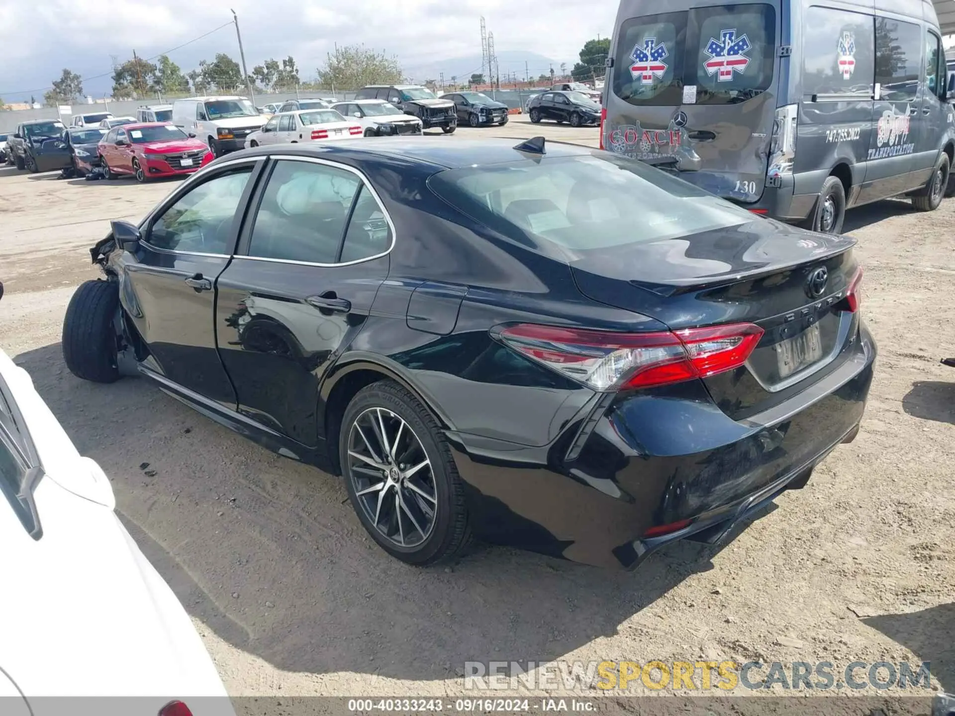 3 fotografías del automóvil dañado 4T1G11AK6NU633647 TOYOTA CAMRY 2022
