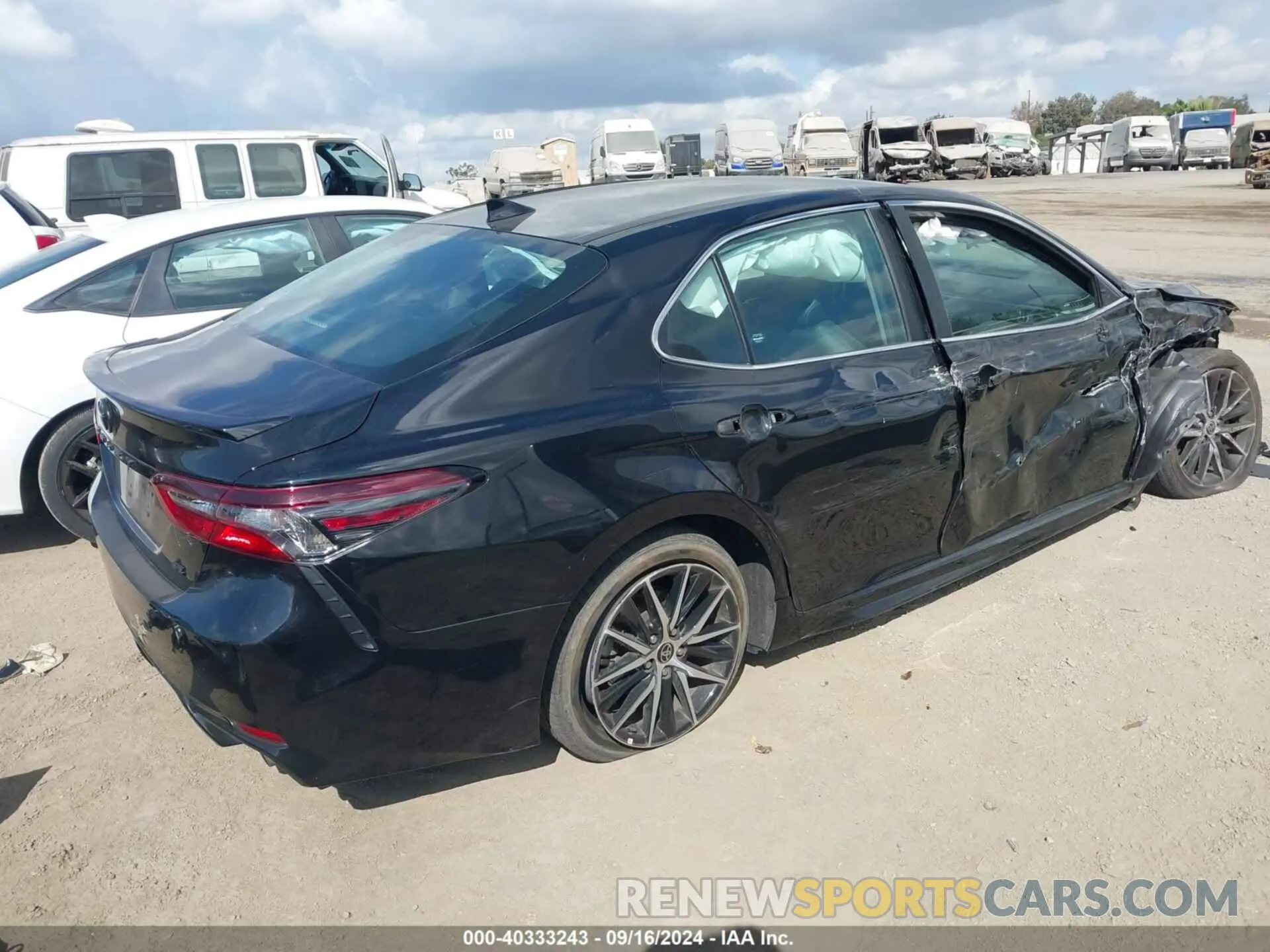 4 fotografías del automóvil dañado 4T1G11AK6NU633647 TOYOTA CAMRY 2022