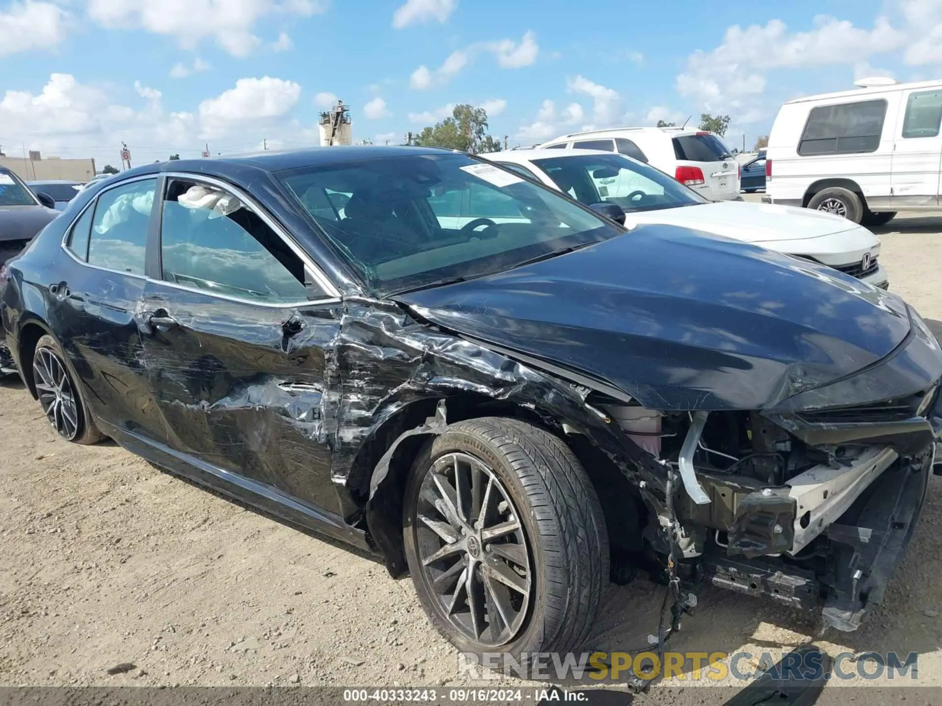 6 fotografías del automóvil dañado 4T1G11AK6NU633647 TOYOTA CAMRY 2022