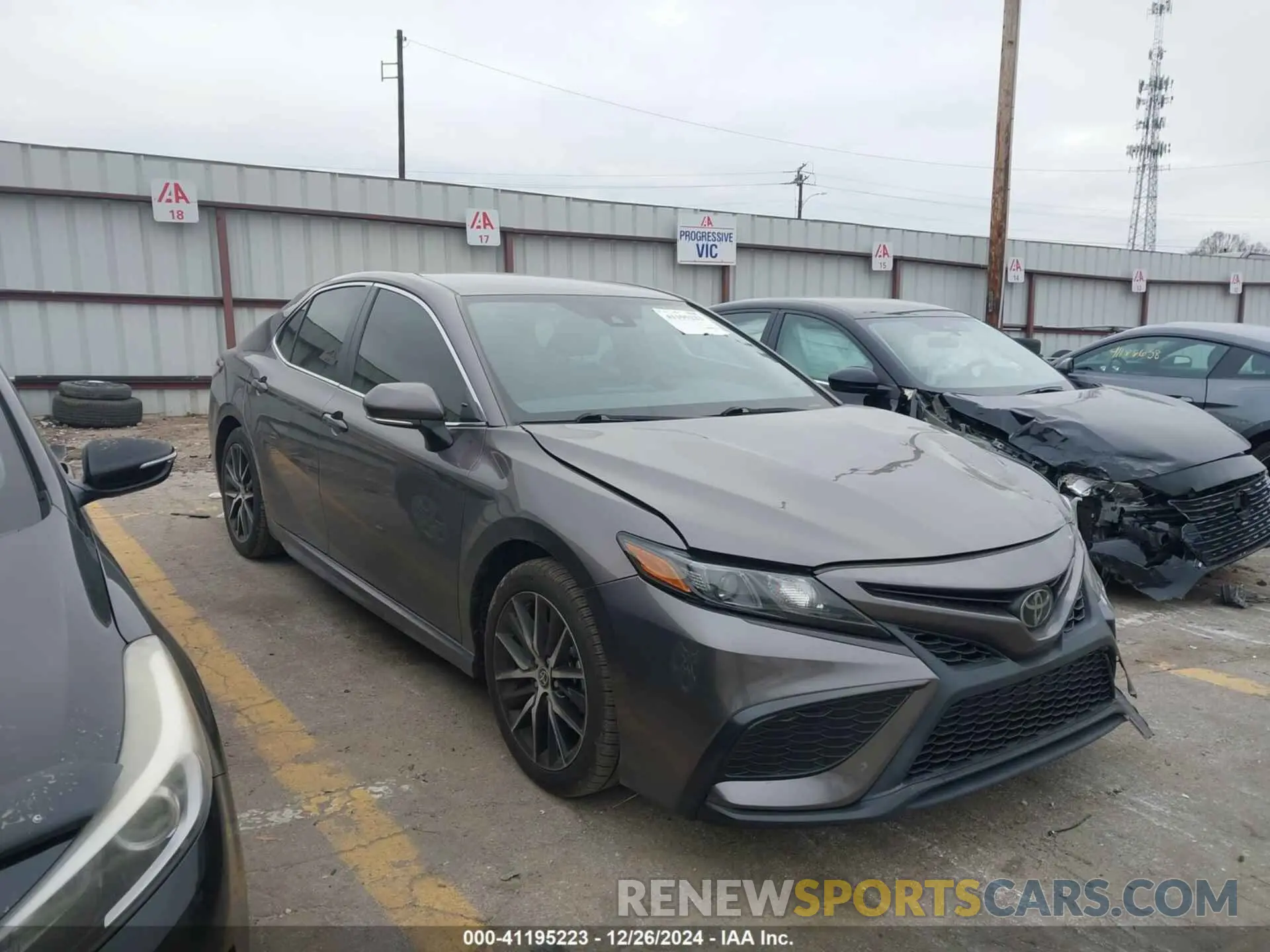 1 fotografías del automóvil dañado 4T1G11AK6NU653090 TOYOTA CAMRY 2022