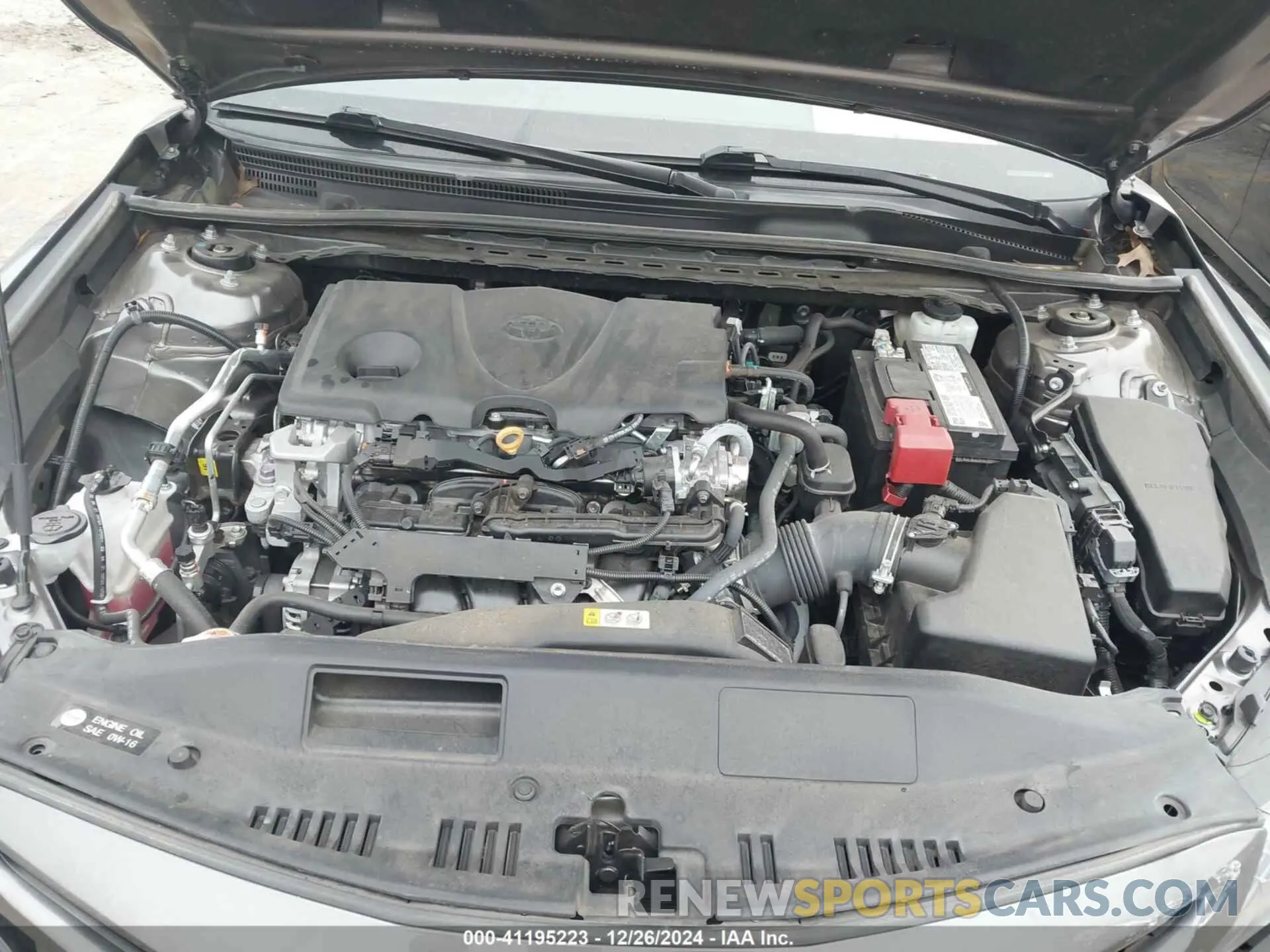 10 fotografías del automóvil dañado 4T1G11AK6NU653090 TOYOTA CAMRY 2022