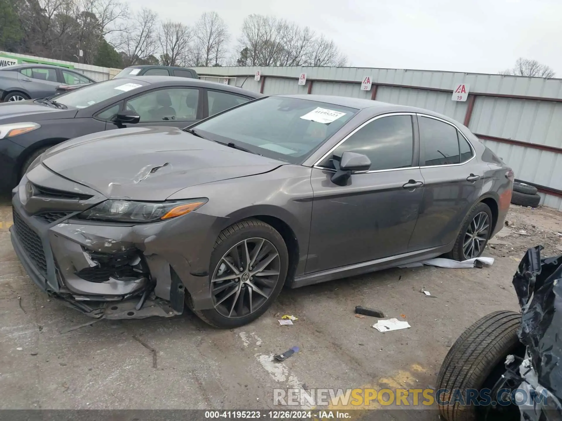 14 fotografías del automóvil dañado 4T1G11AK6NU653090 TOYOTA CAMRY 2022