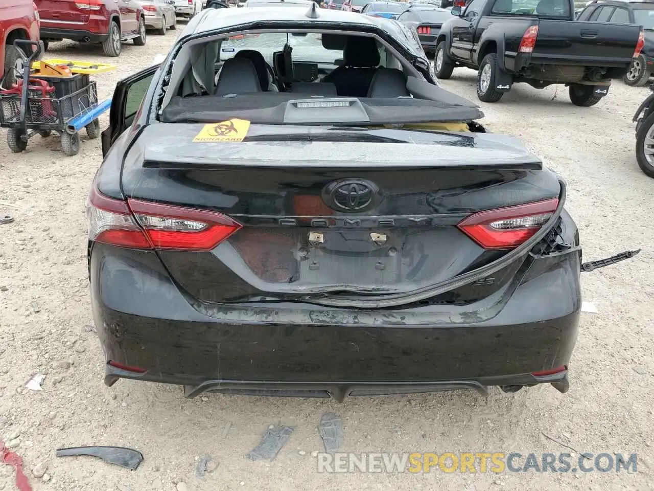 6 fotografías del automóvil dañado 4T1G11AK6NU658872 TOYOTA CAMRY 2022