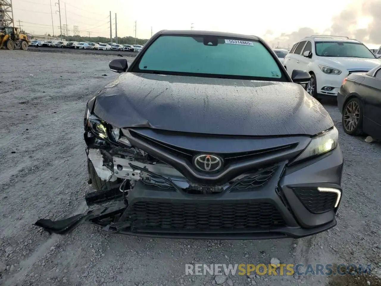 5 fotografías del automóvil dañado 4T1G11AK6NU667930 TOYOTA CAMRY 2022
