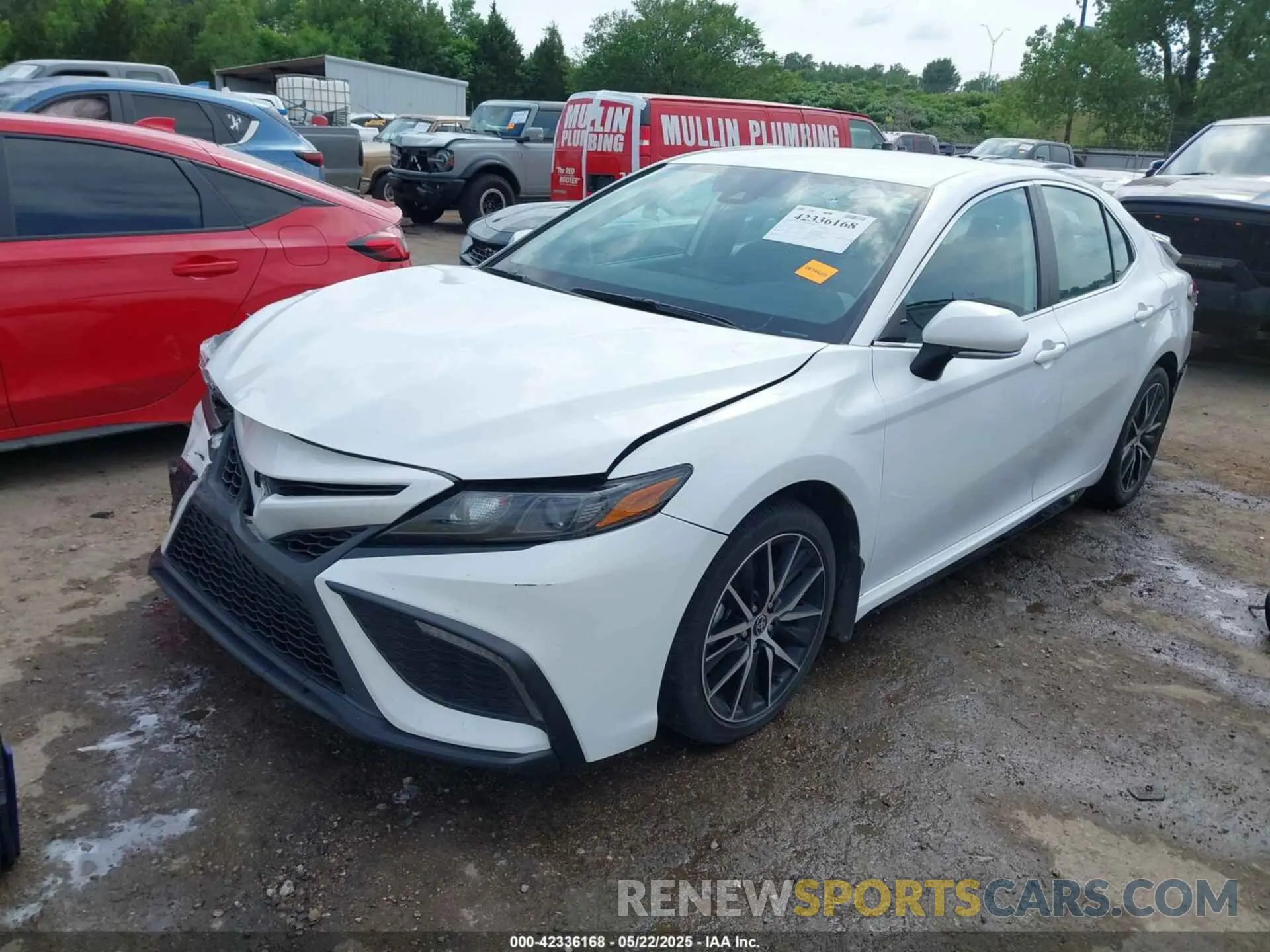 2 fotografías del automóvil dañado 4T1G11AK6NU669161 TOYOTA CAMRY 2022