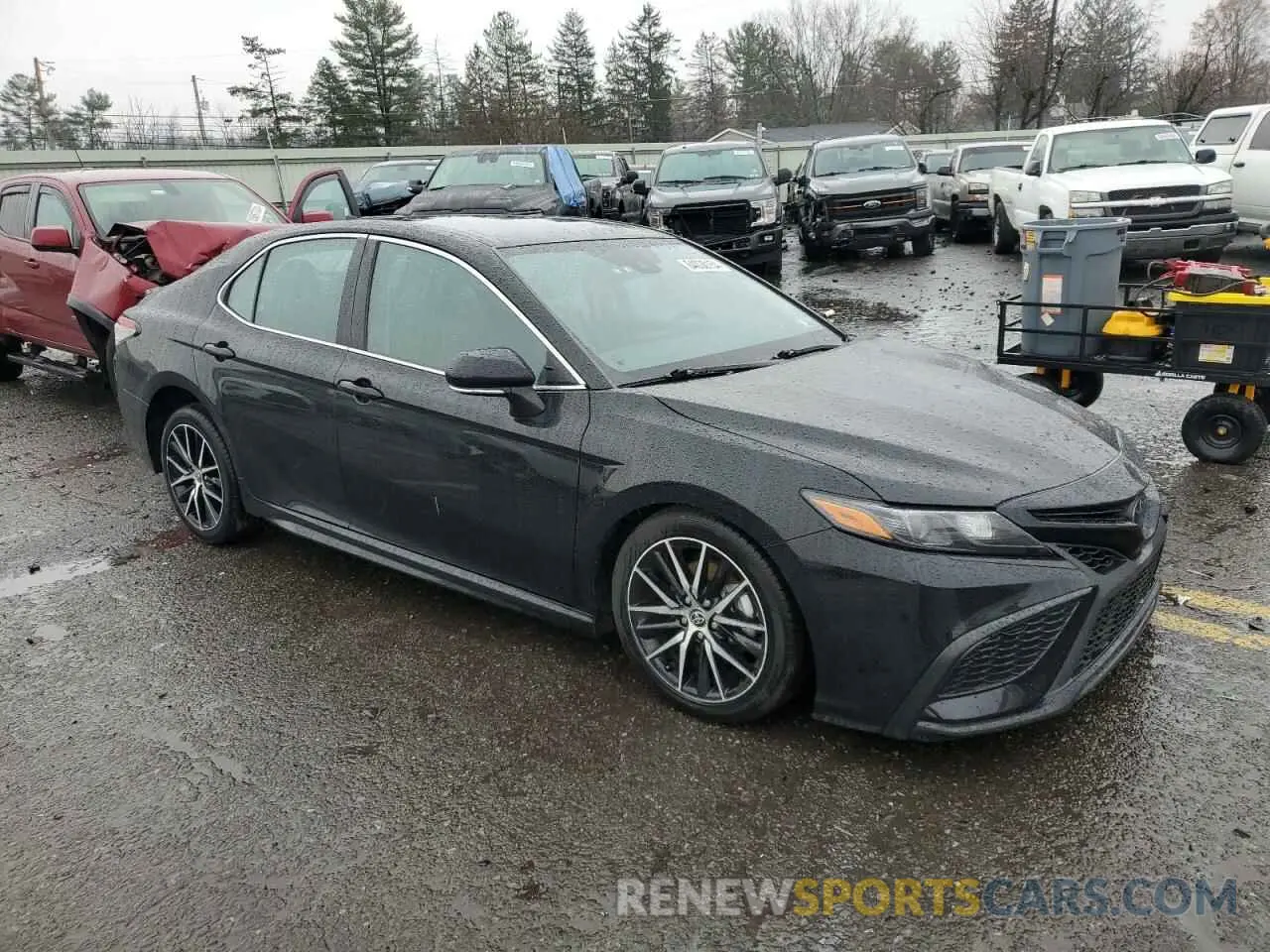 4 fotografías del automóvil dañado 4T1G11AK6NU683285 TOYOTA CAMRY 2022