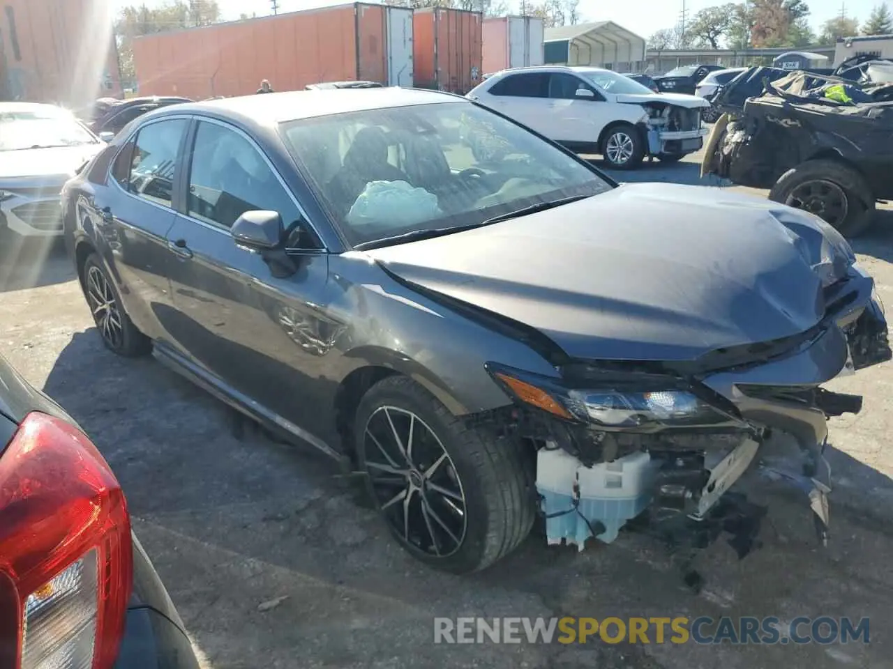 4 fotografías del automóvil dañado 4T1G11AK6NU709707 TOYOTA CAMRY 2022