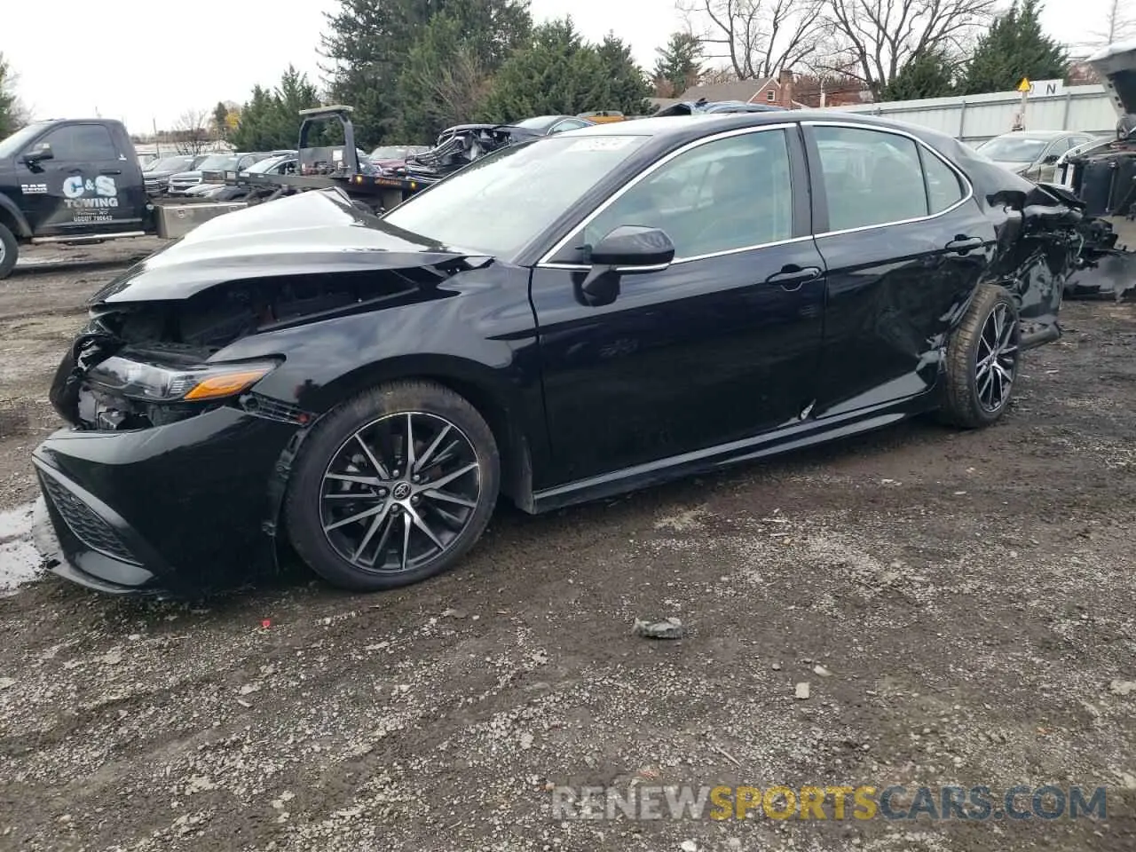 1 fotografías del automóvil dañado 4T1G11AK6NU711196 TOYOTA CAMRY 2022